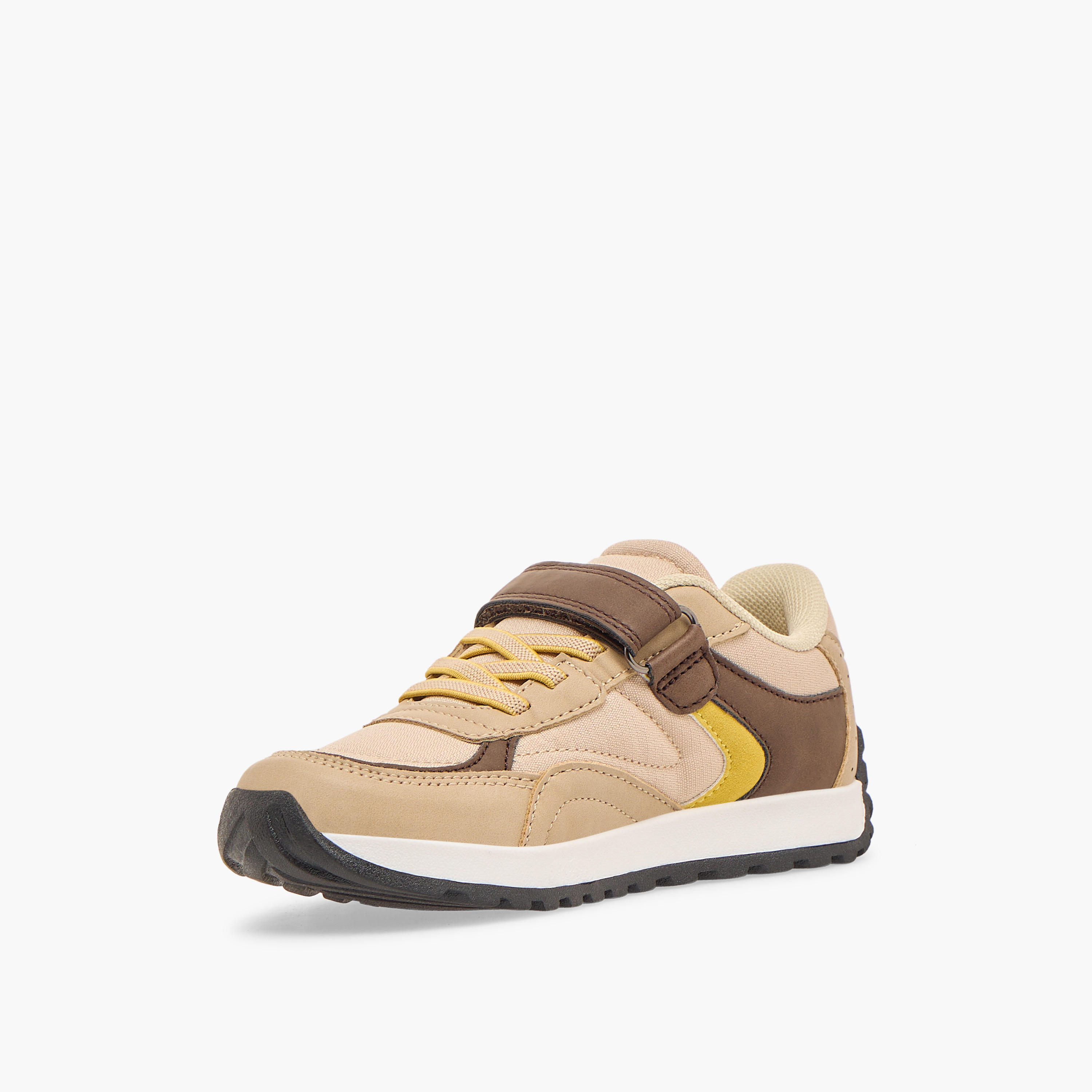 حذاء سنيكرز بشريط لاصق للأولاد من جونيورز-boys-shoes-sneakers-image-4
