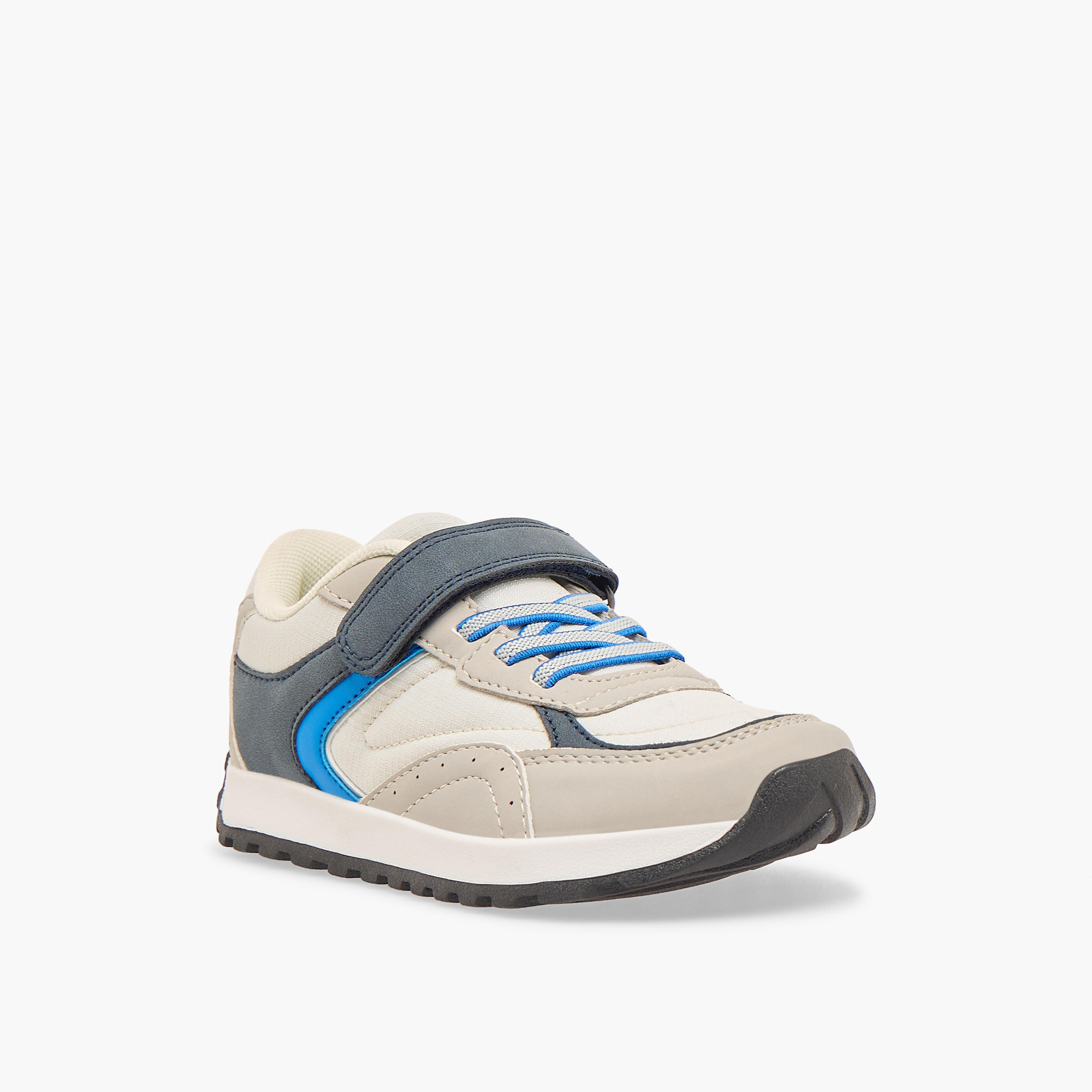 حذاء سنيكرز بشريط لاصق للأولاد من جونيورز-boys-shoes-sneakers-image-2