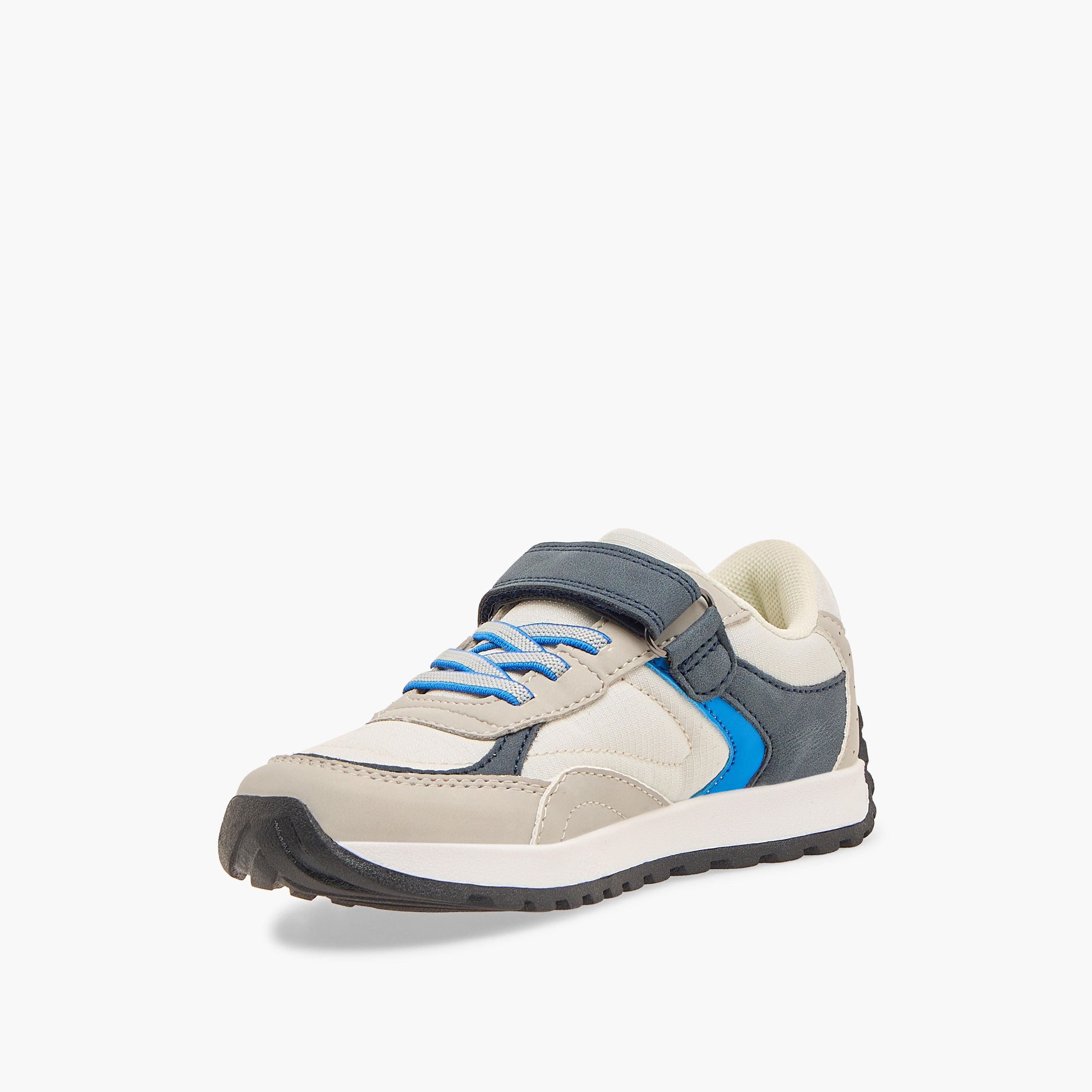 حذاء سنيكرز بشريط لاصق للأولاد من جونيورز-boys-shoes-sneakers-image-4