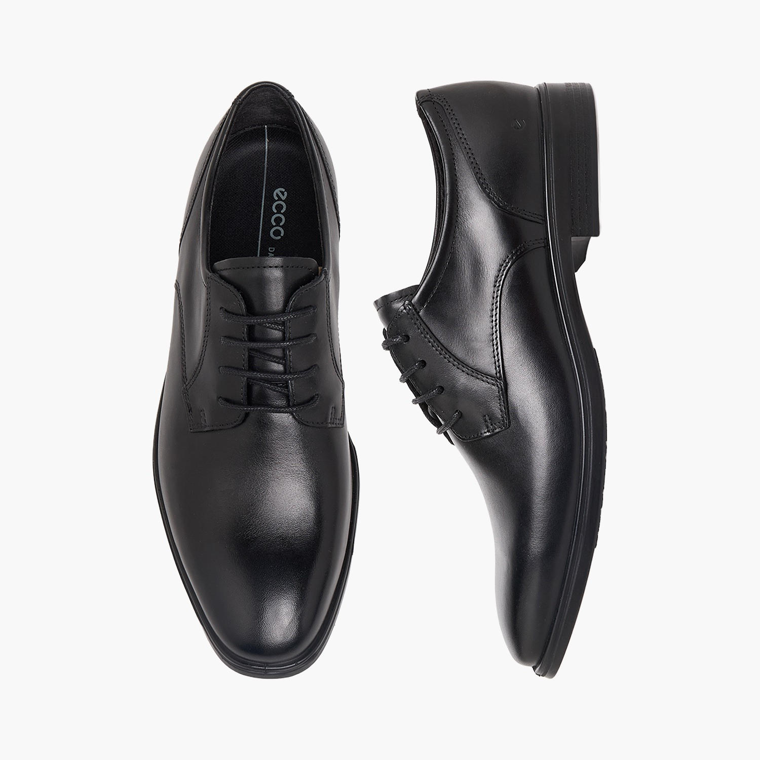 Ecco Men Leather Lace-Up Derby Shoes-men-shoes-formalshoes-image-1