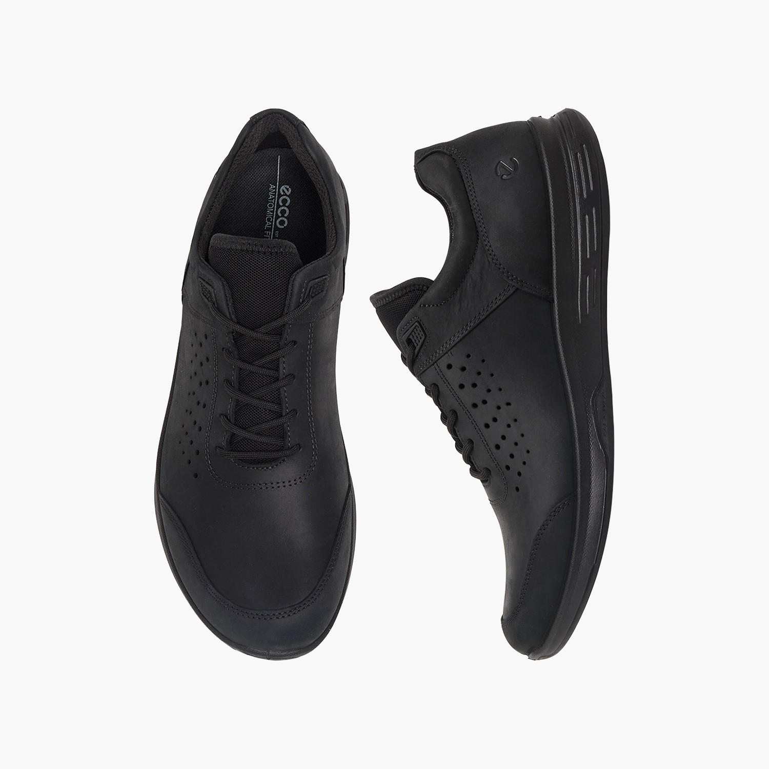 حذاء سنيكرز جلد بطول الكاحل ورباط إغلاق للرجال من إيكو-men-shoes-sneakers-image-1