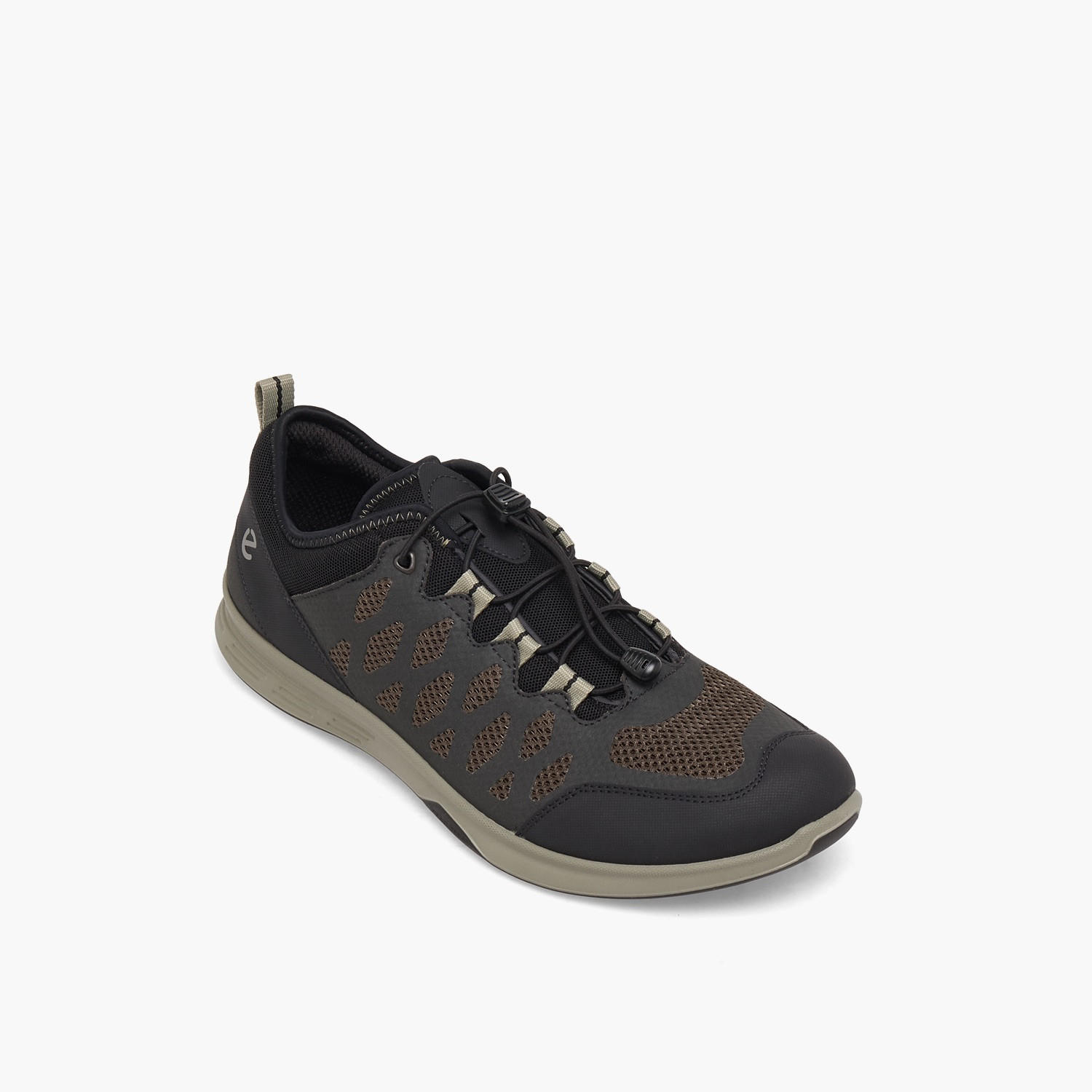 حذاء سنيكرز رجالي برقبة كاحل بارز الملمس مع قفل رباط من إيكو-men-shoes-sneakers-image-2