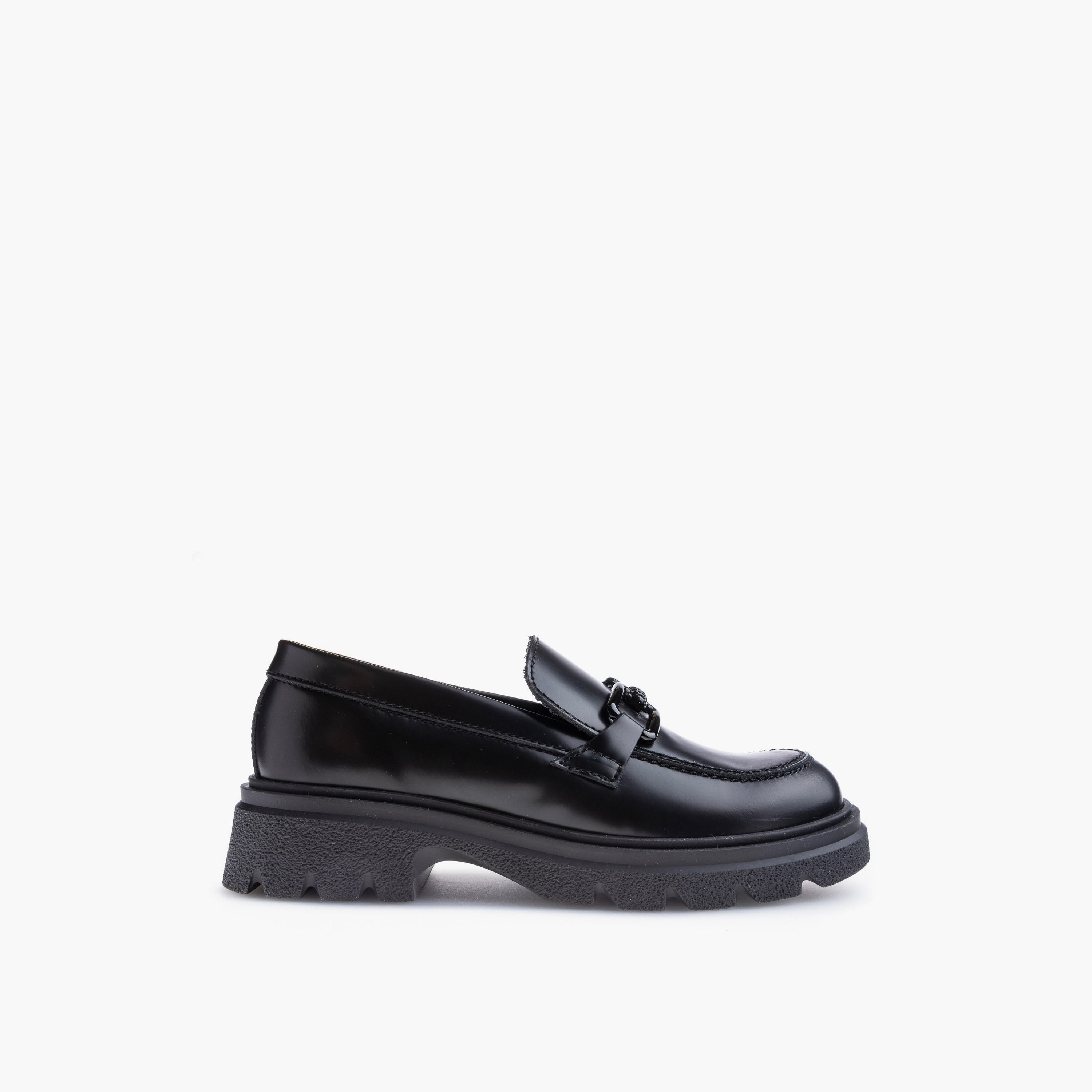 Pablosky Girls' Metal Accent Slip-On School Shoes - 873111-girls-shoes-schoolshoes-image-2