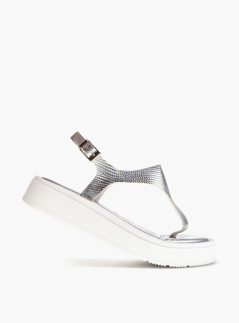صندل بارز الملمس بإبزيم إغلاق للبنات من بابلوسكي-girls-shoes-sandals-image-5