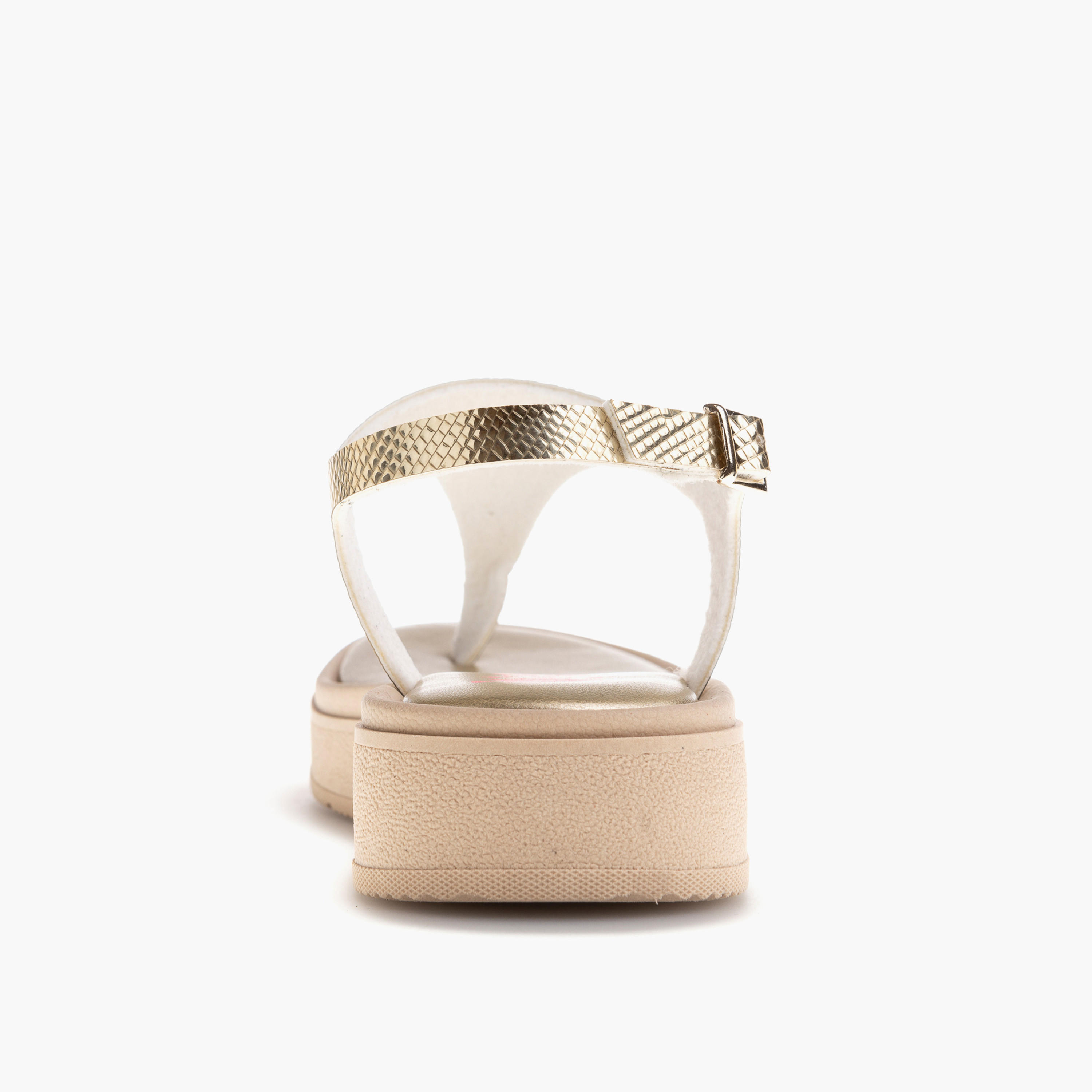 صندل بارز الملمس بإبزيم إغلاق للبنات من بابلوسكي-girls-shoes-sandals-image-3