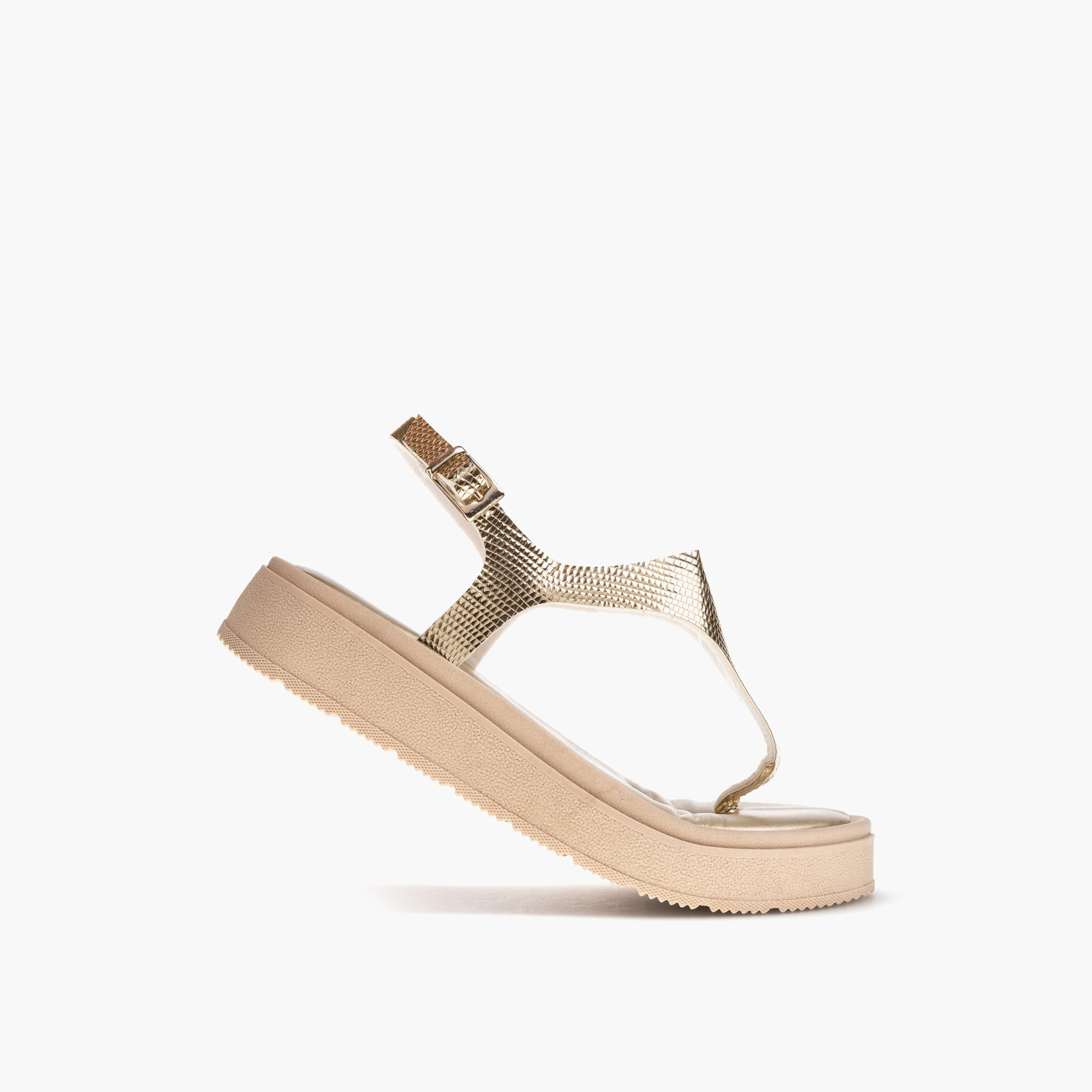 صندل بارز الملمس بإبزيم إغلاق للبنات من بابلوسكي-girls-shoes-sandals-image-5