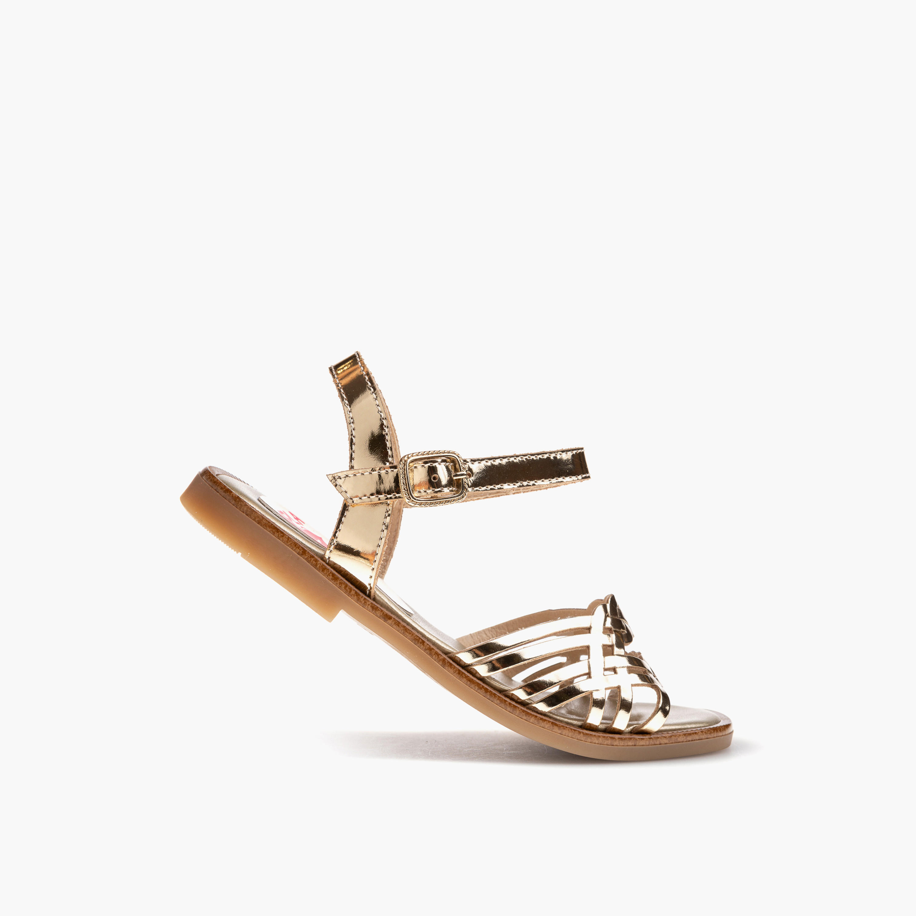 صندل بحزام متقاطع وإبزيم إغلاق للبنات من بابلوسكي-girls-shoes-sandals-image-5