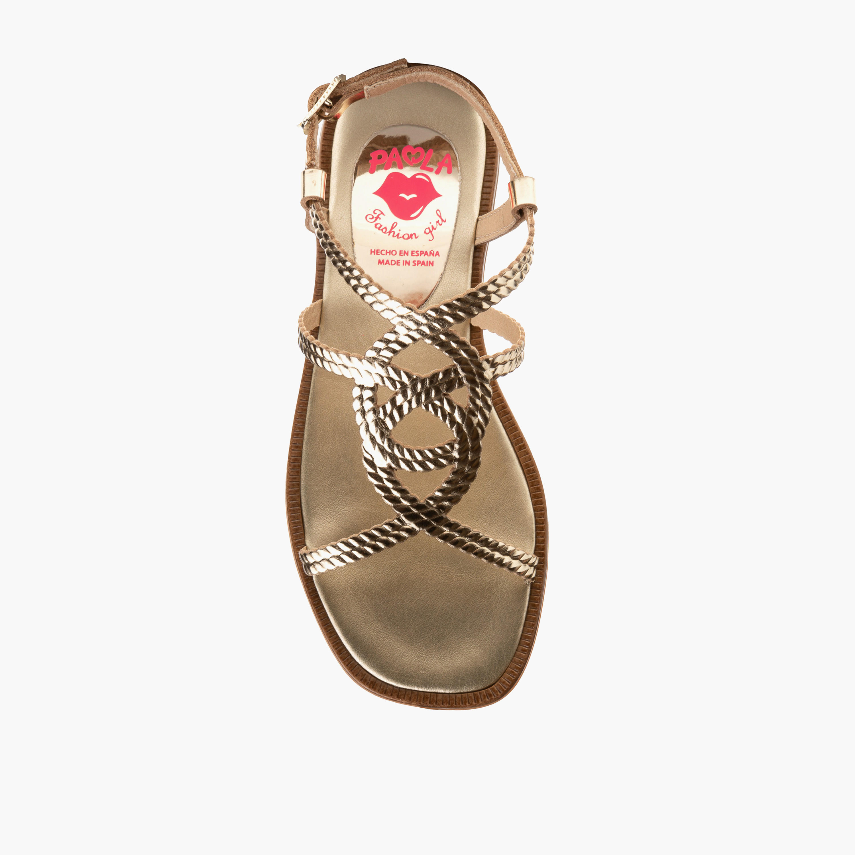 صندل بحزام وإبزيم إغلاق للفتيات من بابلوسكي-girls-shoes-sandals-image-4