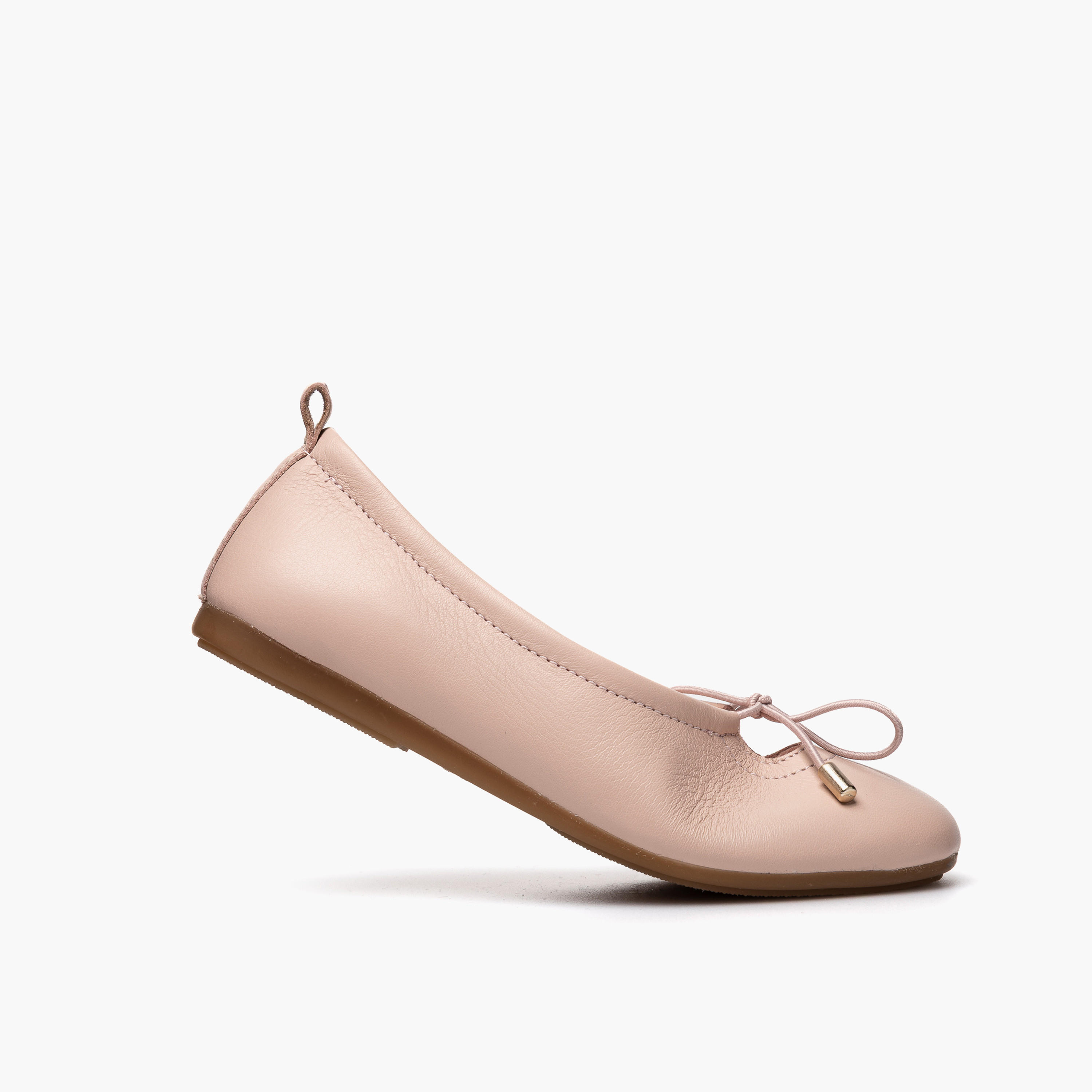 حذاء باليرينا جلد للبنات من بابلوفسكي-girls-shoes-ballerinas-image-5