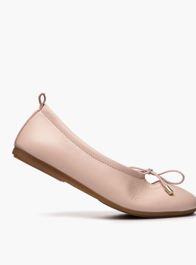 حذاء باليرينا جلد للبنات من بابلوفسكي-girls-shoes-ballerinas-image-5