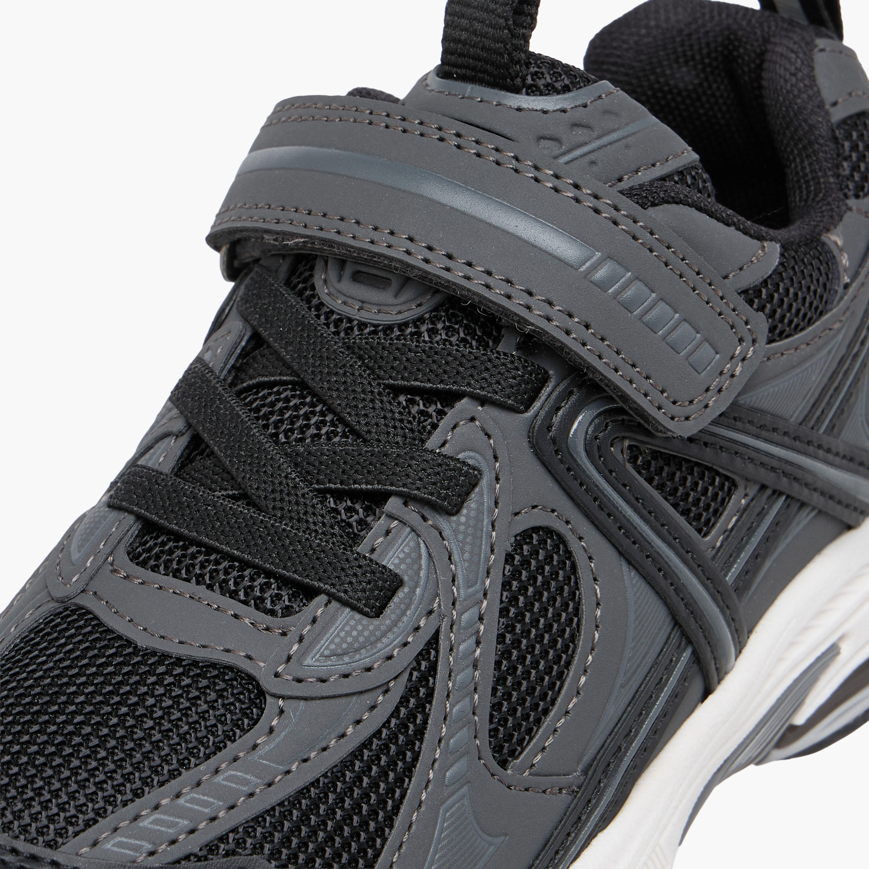 Juniors Kids Hook & Loop Sneakers-boys-shoes-schoolshoes-image-4