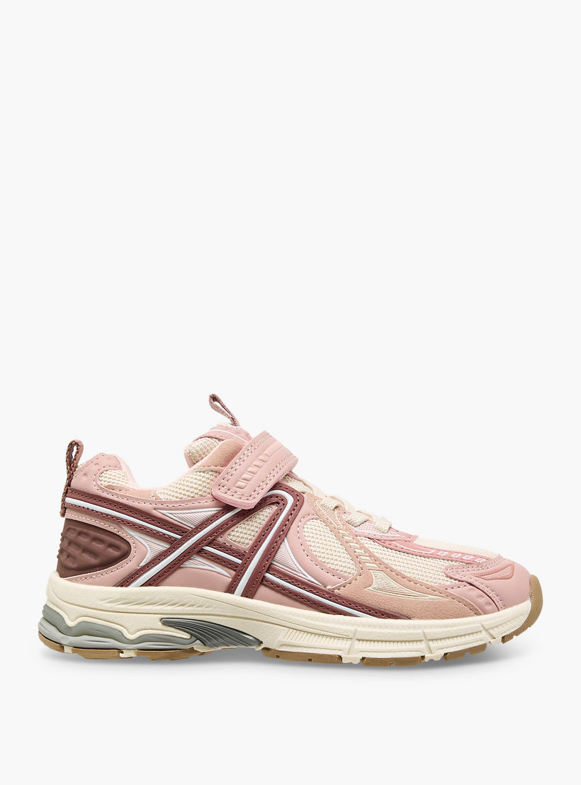 حذاء سنيكرز بناتي مريح بشريط لاصق من ليتل ميسي-girls-shoes-sneakers-image-3