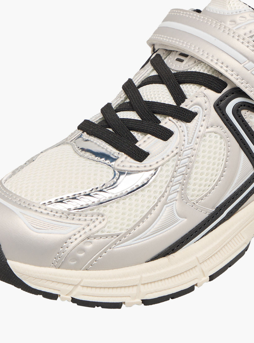 حذاء سنيكرز بناتي مريح بشريط لاصق من ليتل ميسي-girls-shoes-sneakers-image-7
