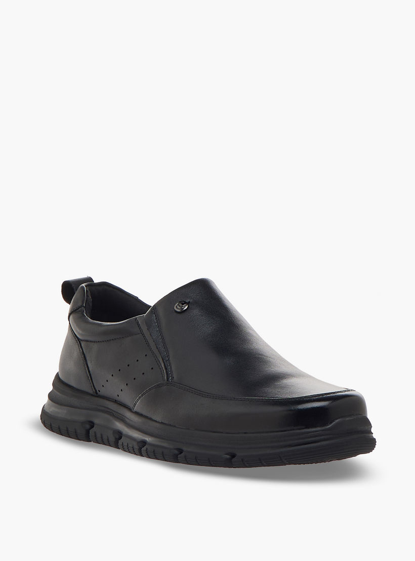 حذاء جلد سهل الارتداء للرجال من لو كونفورت-men-shoes-formalshoes-image-2