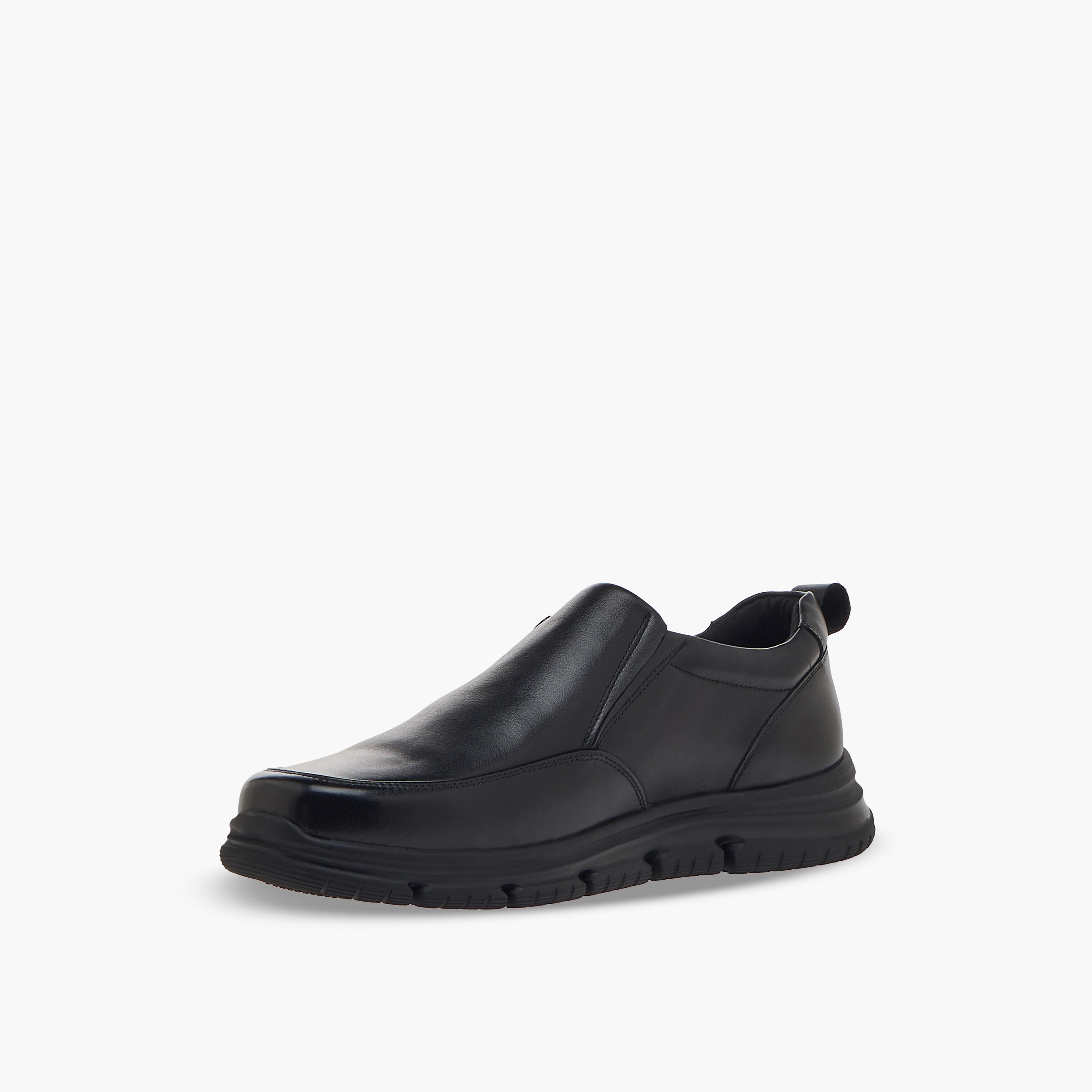 حذاء جلد سهل الارتداء للرجال من لو كونفورت-men-shoes-formalshoes-image-4