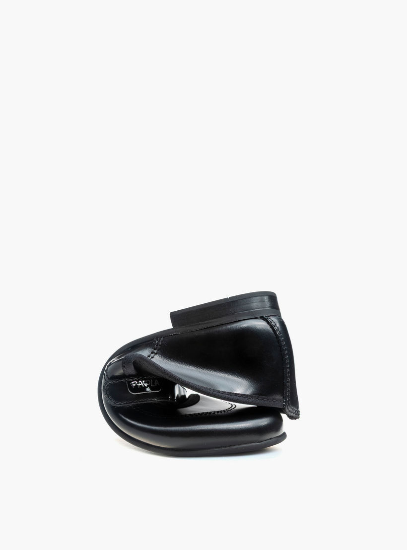 حذاء ماري جين مدرسي جلد بشريط إغلاق لاصق للبنات من بابلوسكي-girls-shoes-maryjanes-image-5