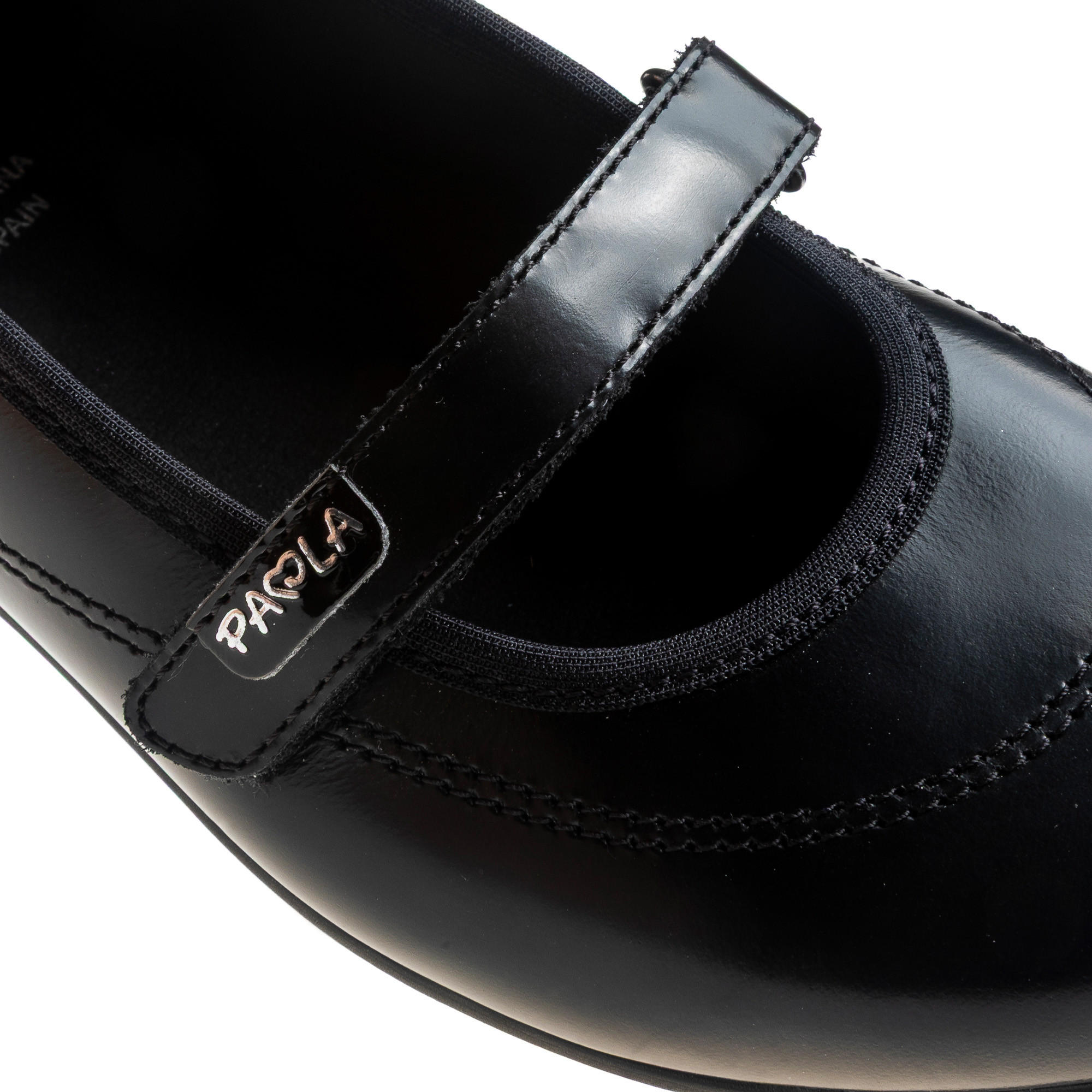 حذاء ماري جين مدرسي جلد بشريط إغلاق لاصق للبنات من بابلوسكي-girls-shoes-maryjanes-image-6