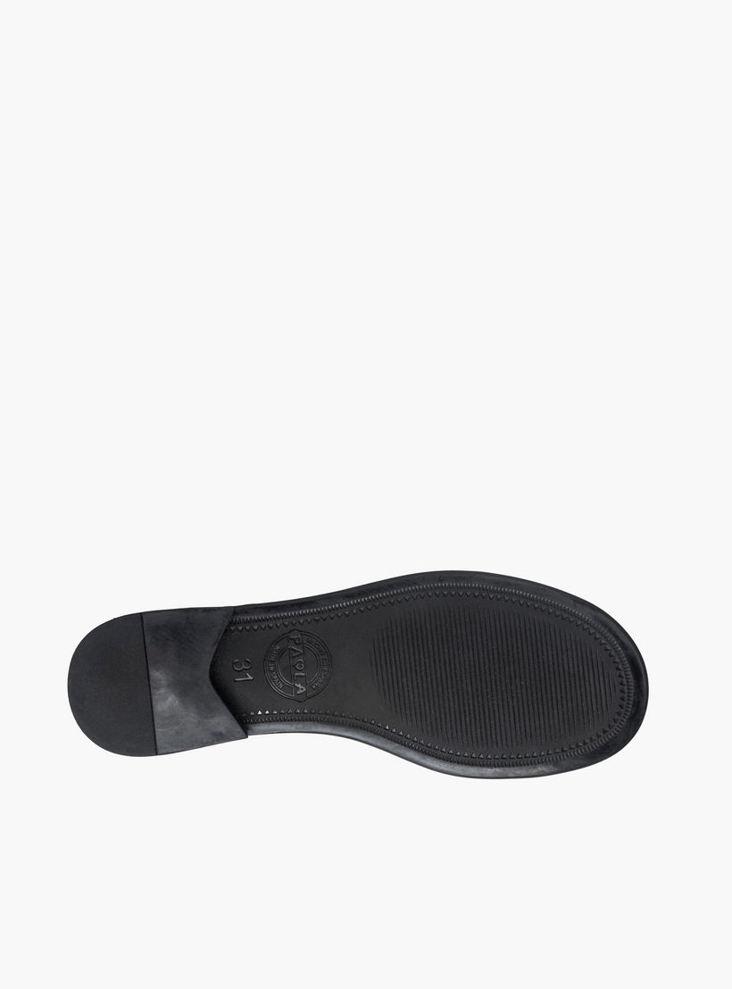 حذاء ماري جين مدرسي جلد بشريط إغلاق لاصق للبنات من بابلوسكي-girls-shoes-maryjanes-image-8