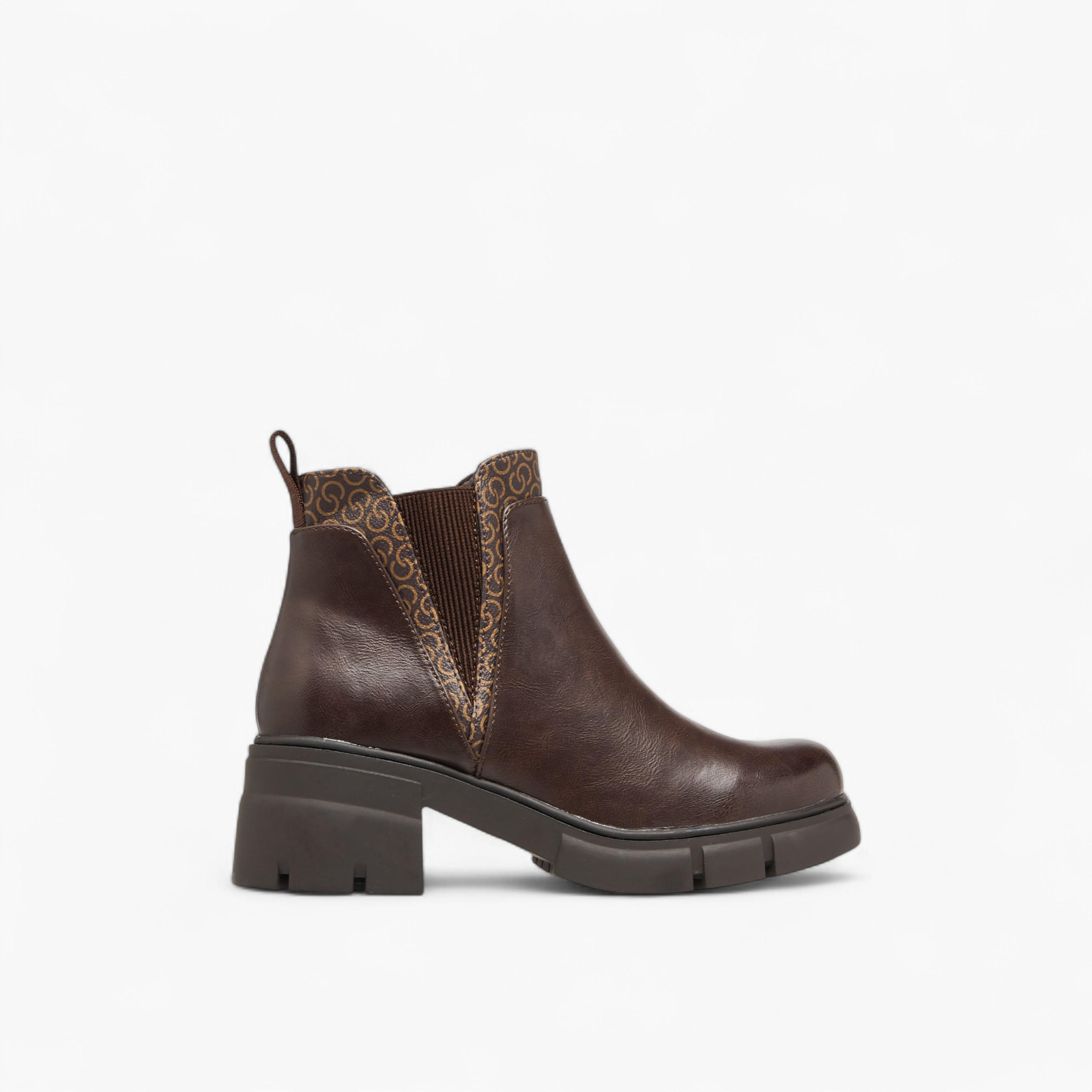 Celeste Women's Solid Ankle Boots with Zip Closure-women-shoes-boots-image-3