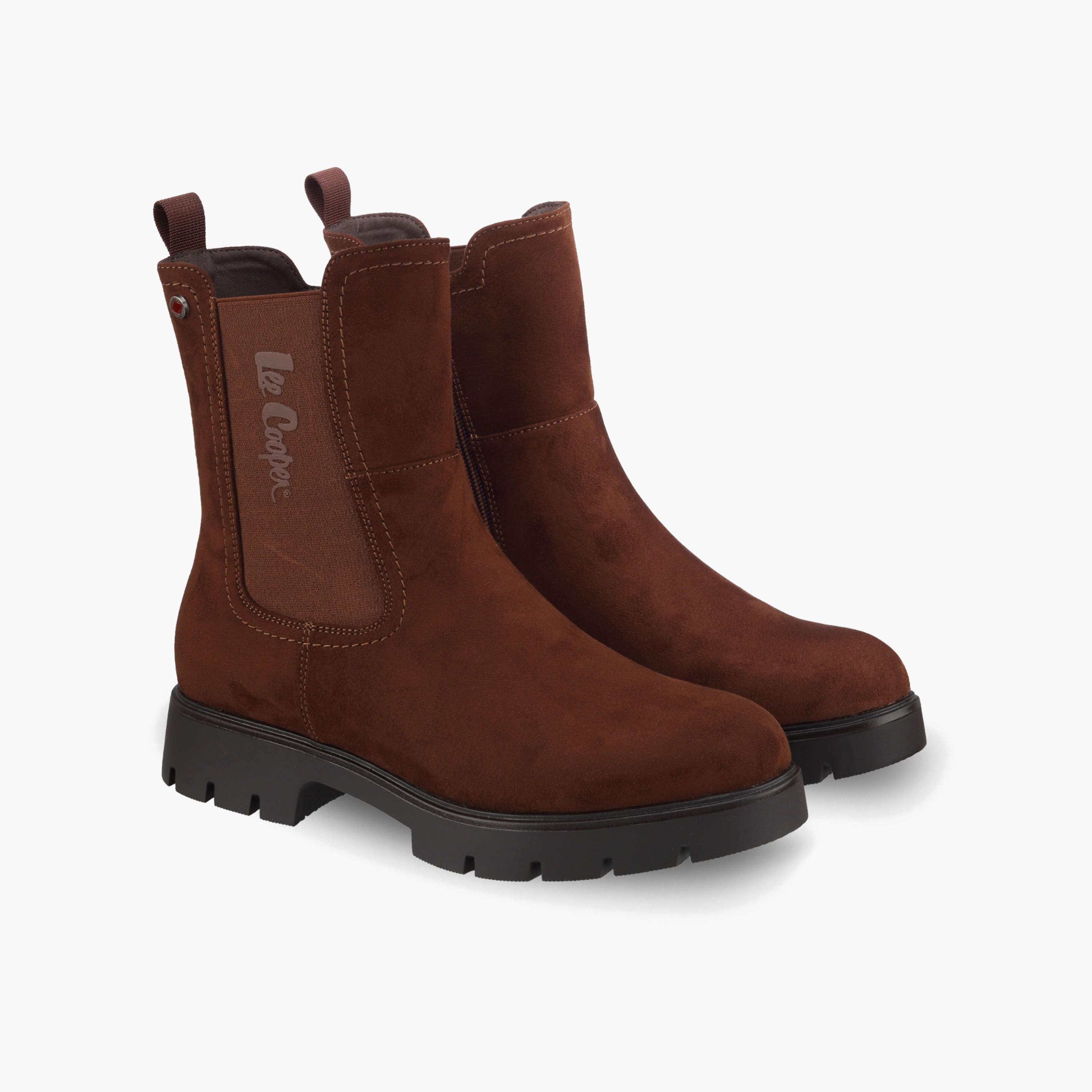 Lee Cooper Women Textured Ankle Boots-women-shoes-boots-image-1