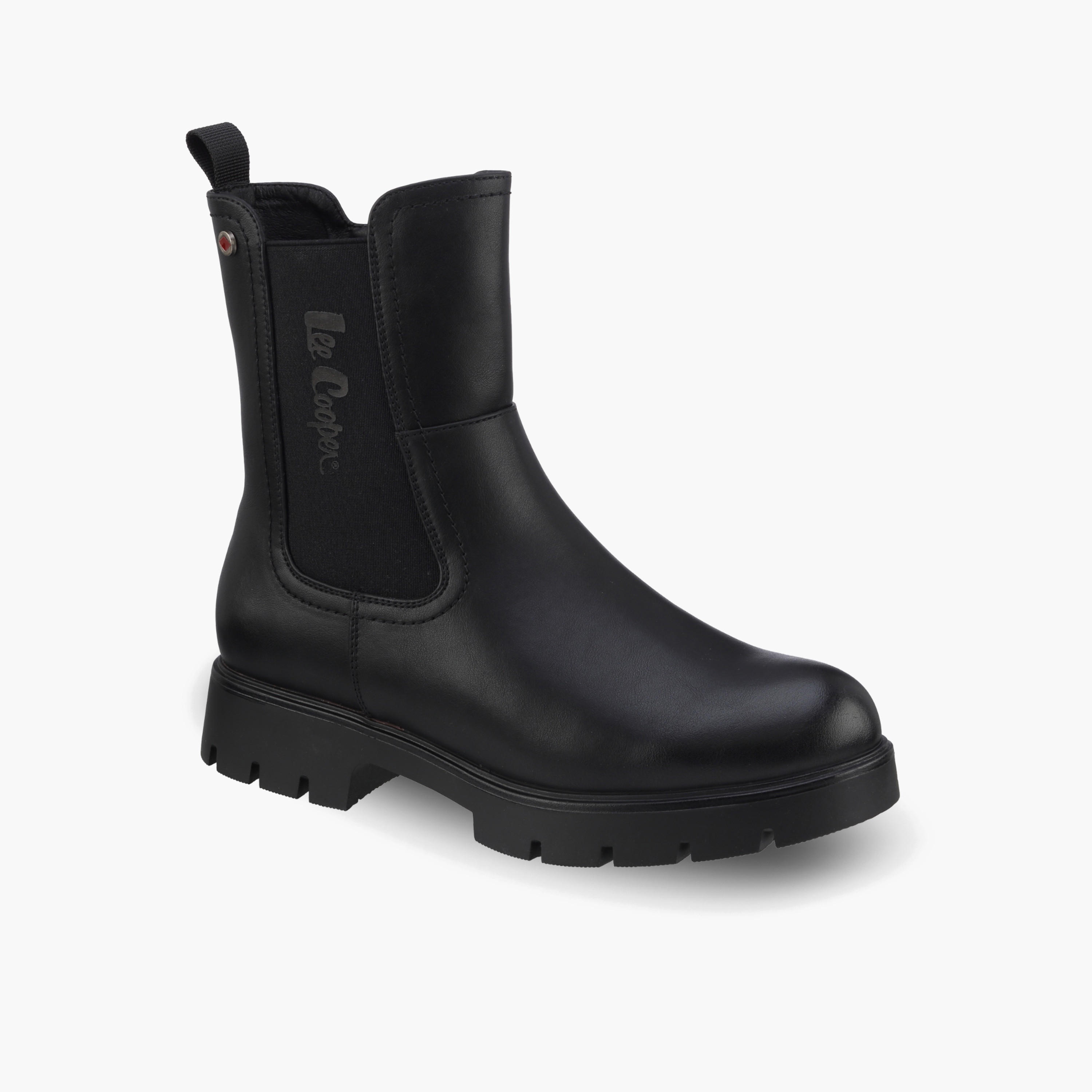 Lee Cooper Women Logo Print Ankle Boots-women-shoes-boots-image-2