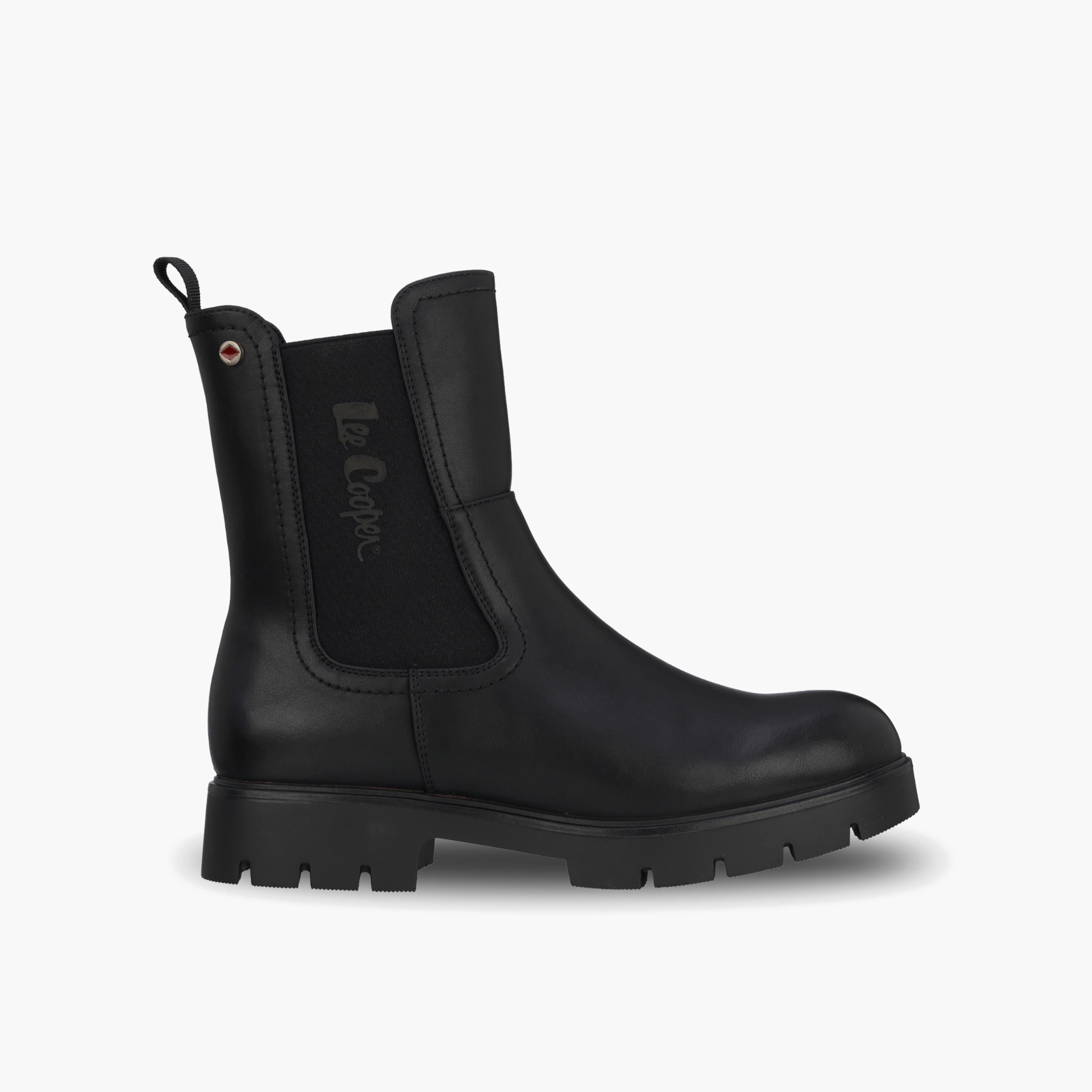 Lee Cooper Women Logo Print Ankle Boots-women-shoes-boots-image-3