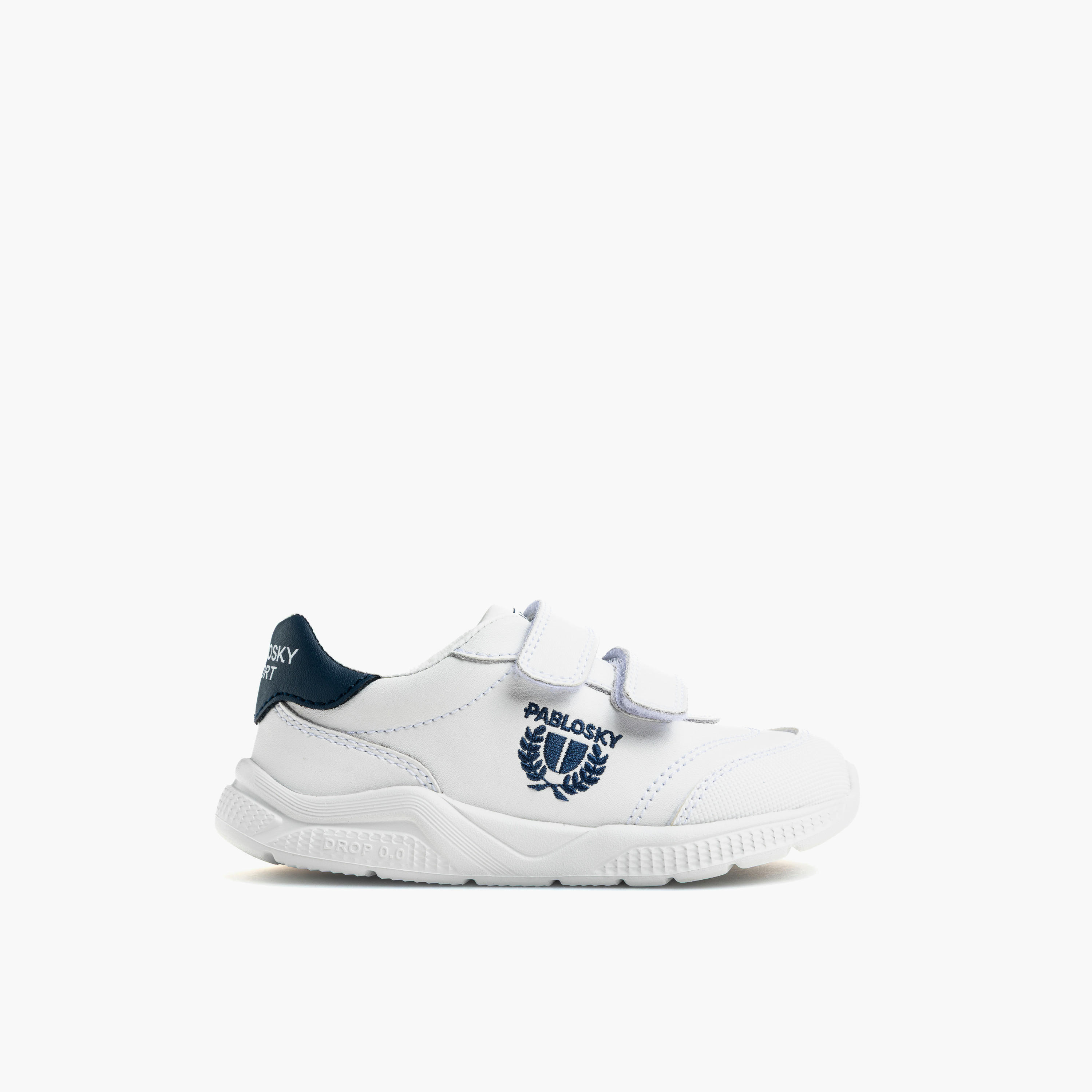 حذاء سنيكرز كاحل جلد بشعار للفتيات من بابلوفسكي-girls-shoes-sneakers-image-1