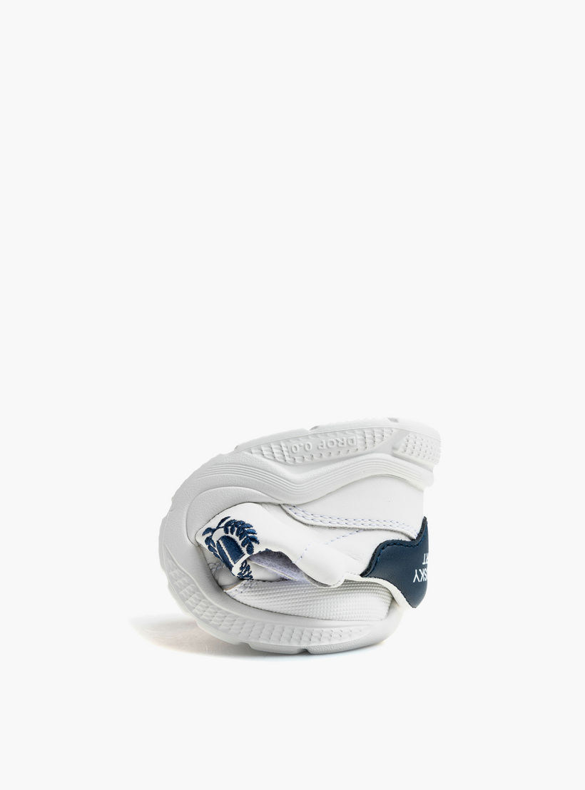 حذاء سنيكرز كاحل جلد بشعار للفتيات من بابلوفسكي-girls-shoes-sneakers-image-5