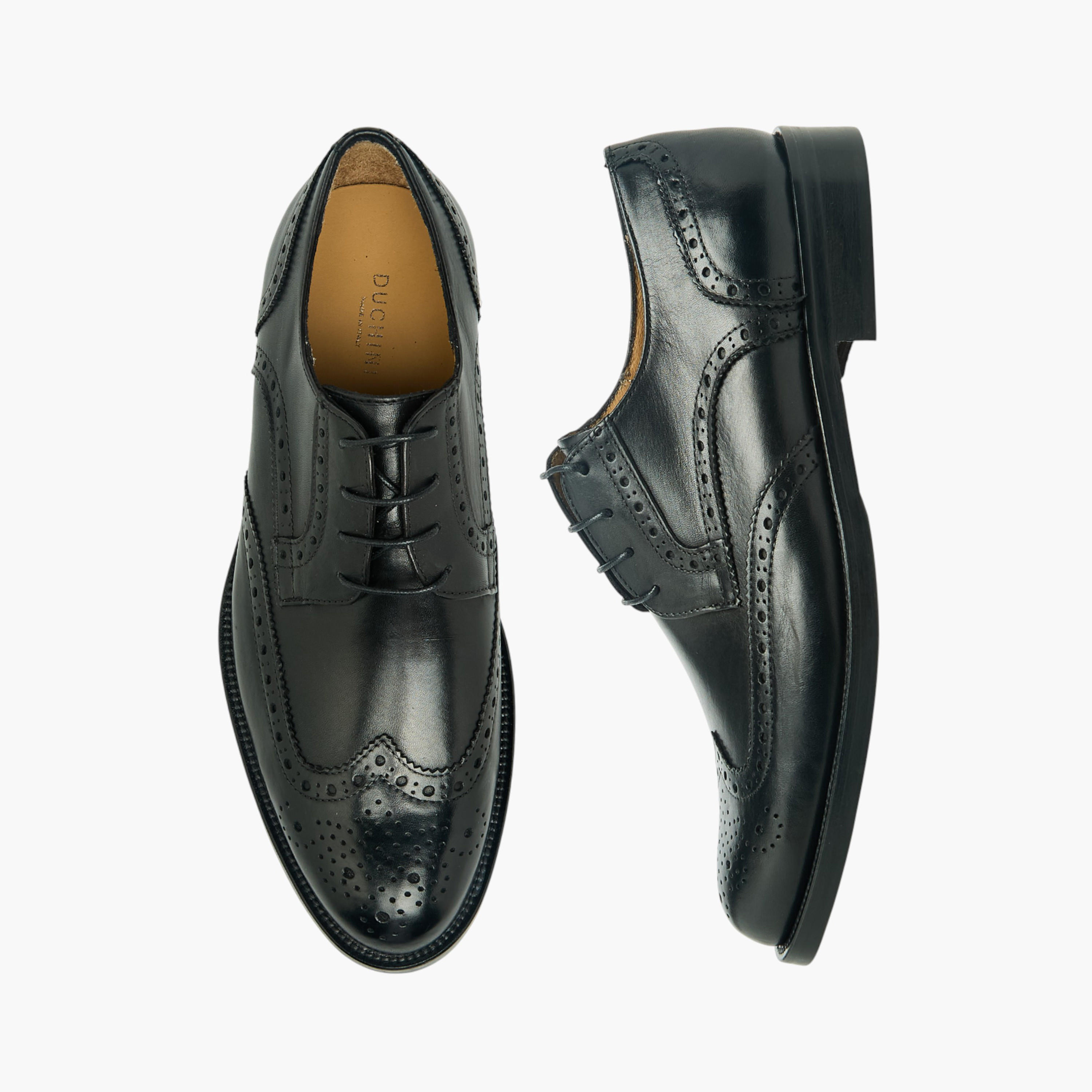 حذاء ديرقي رجالي بأربطة من الجلد الطبيعي-men-shoes-formalshoes-image-1