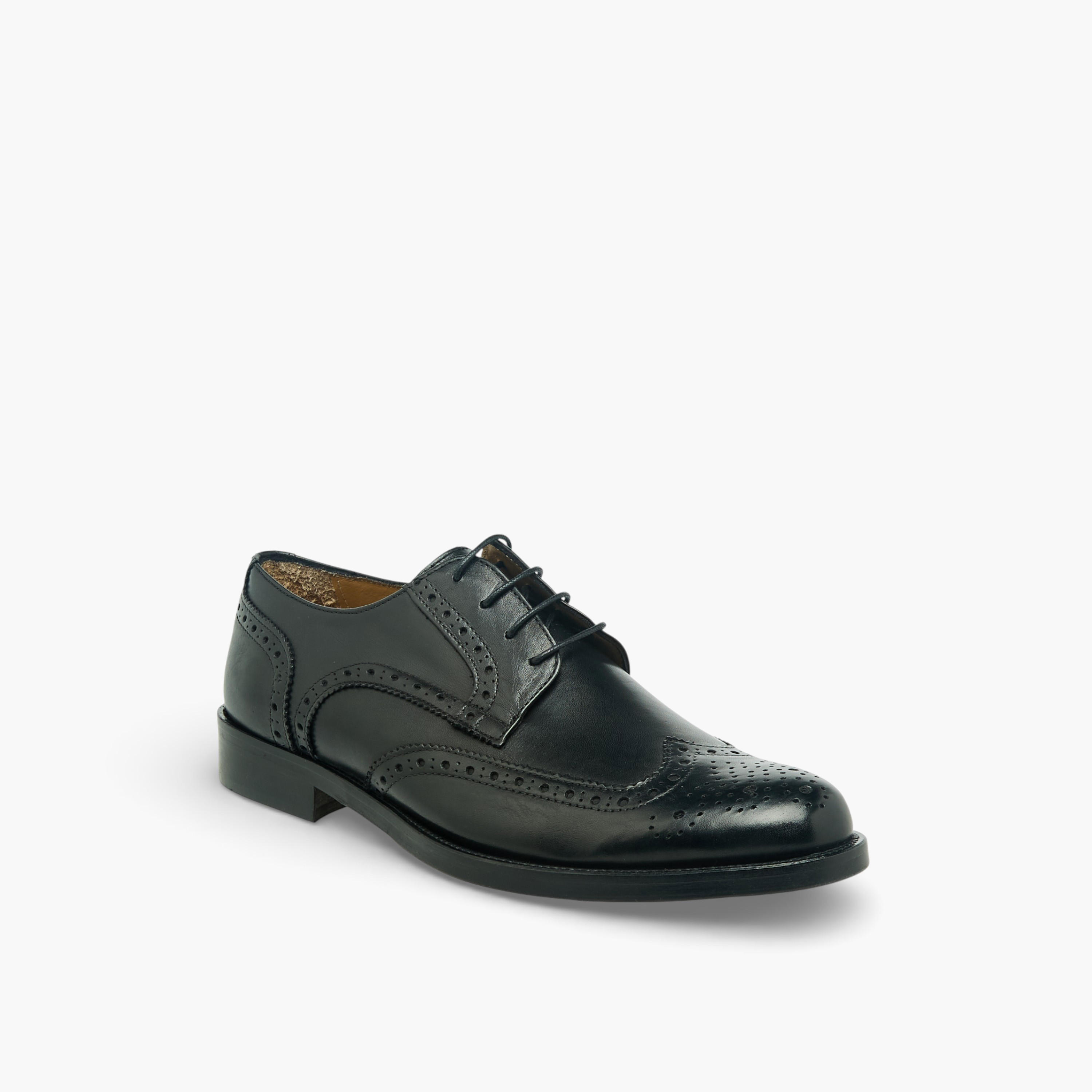 حذاء ديرقي رجالي بأربطة من الجلد الطبيعي-men-shoes-formalshoes-image-2
