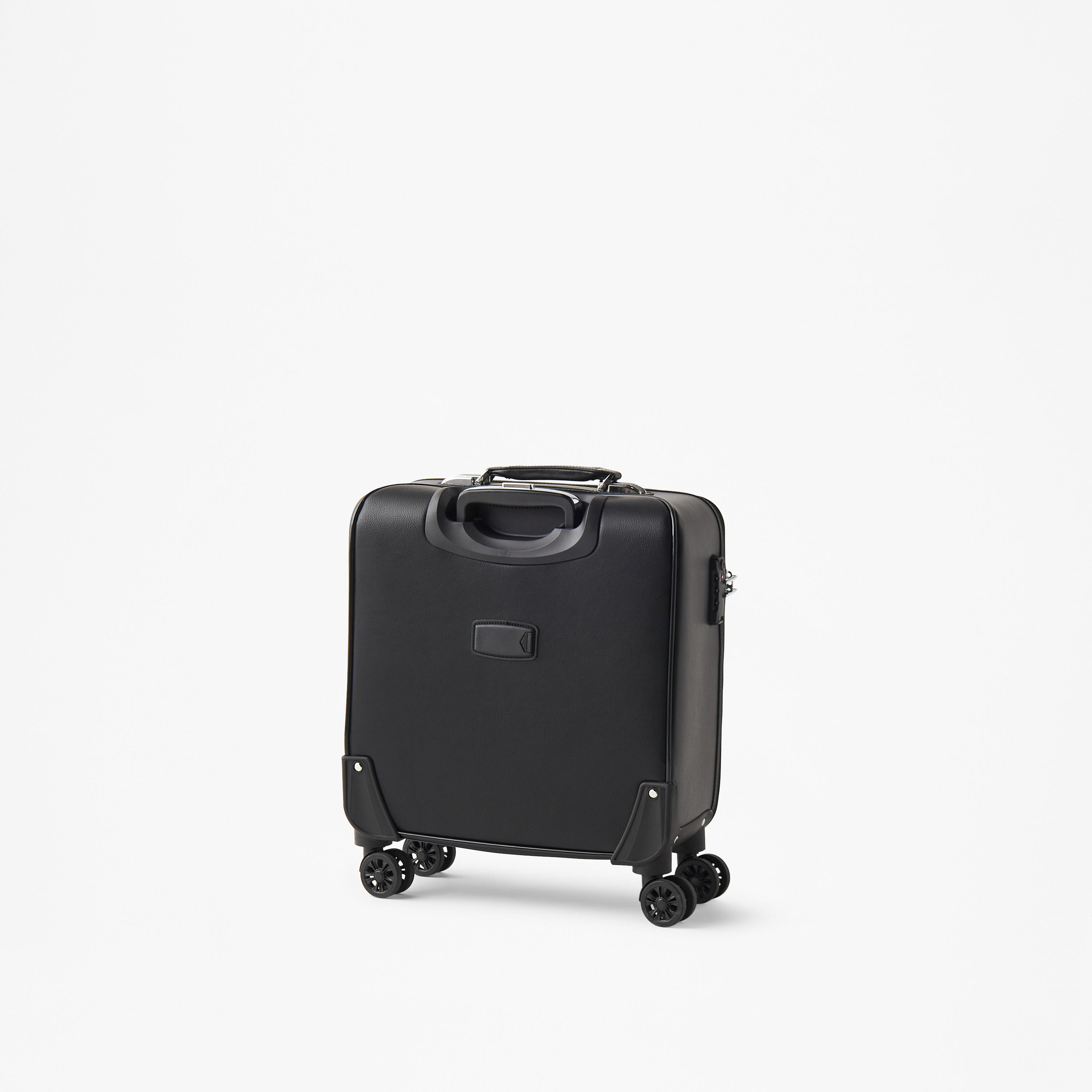 Duchini Solid Softcase Trolley Bag with Retractable Handle-travel-luggagesandbags-luggage-image-3