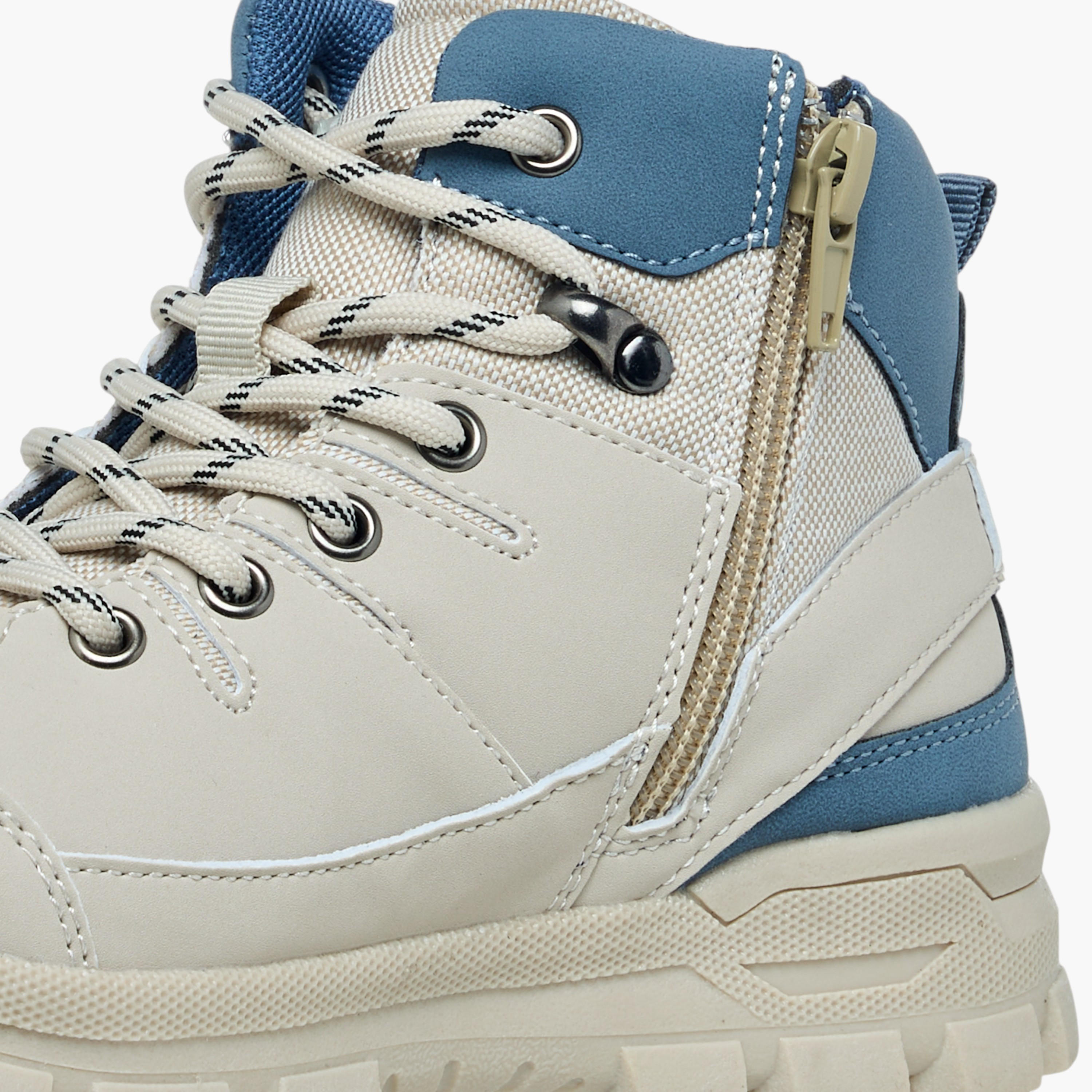 بوت طول الكاحل برباط إغلاق للأولاد من لي كوبر-boys-shoes-boots-image-5