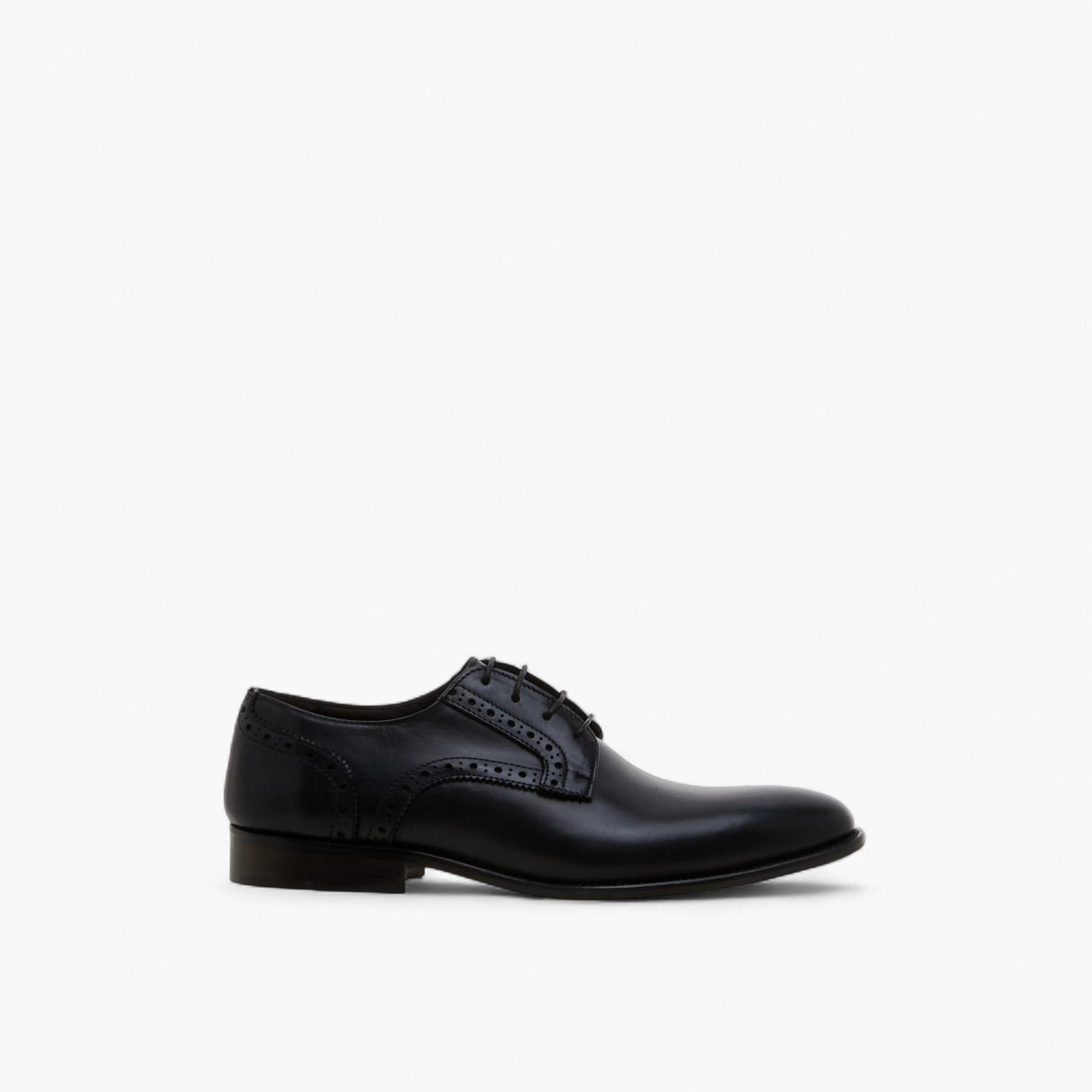 Duchini Men Lace-Up Leather Derby Shoes-men-shoes-formalshoes-image-3