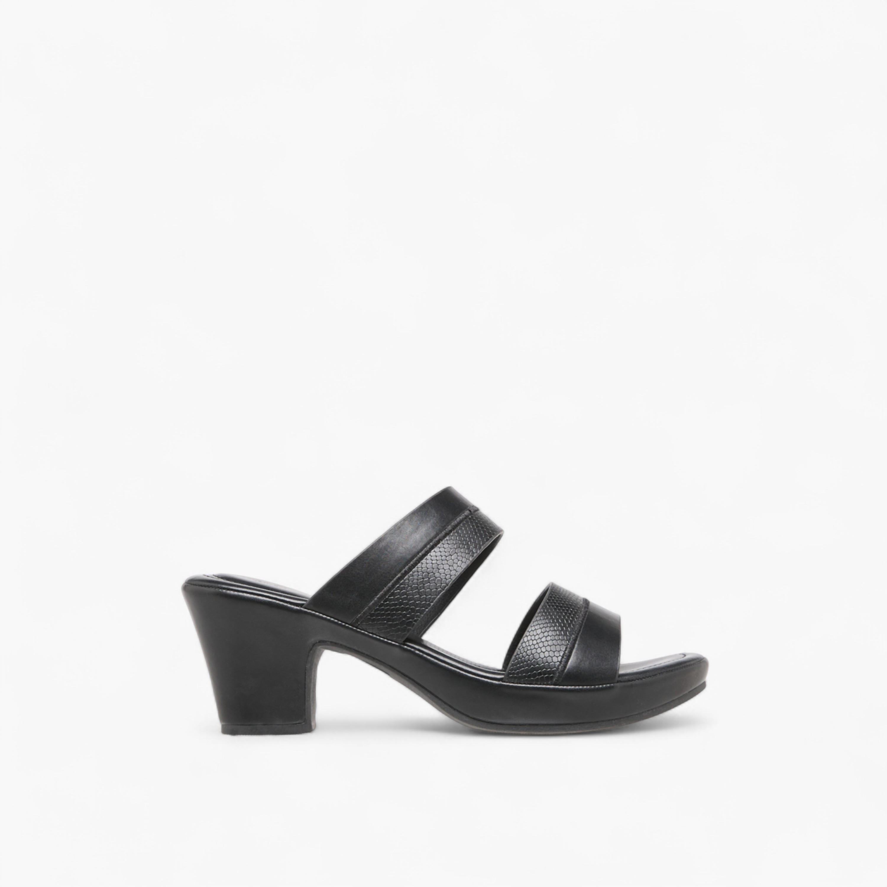 صندل سهل الارتداء بكعب عريض بارز الملمس من فلورا بيلا-women-shoes-sandals-heeled-image-3