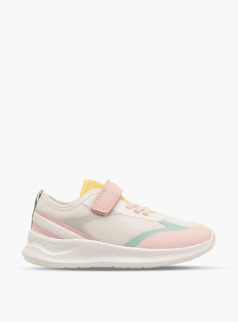 حذاء سنيكرز بشريط لاصق للبنات من جونيورز-girls-shoes-sneakers-image-3