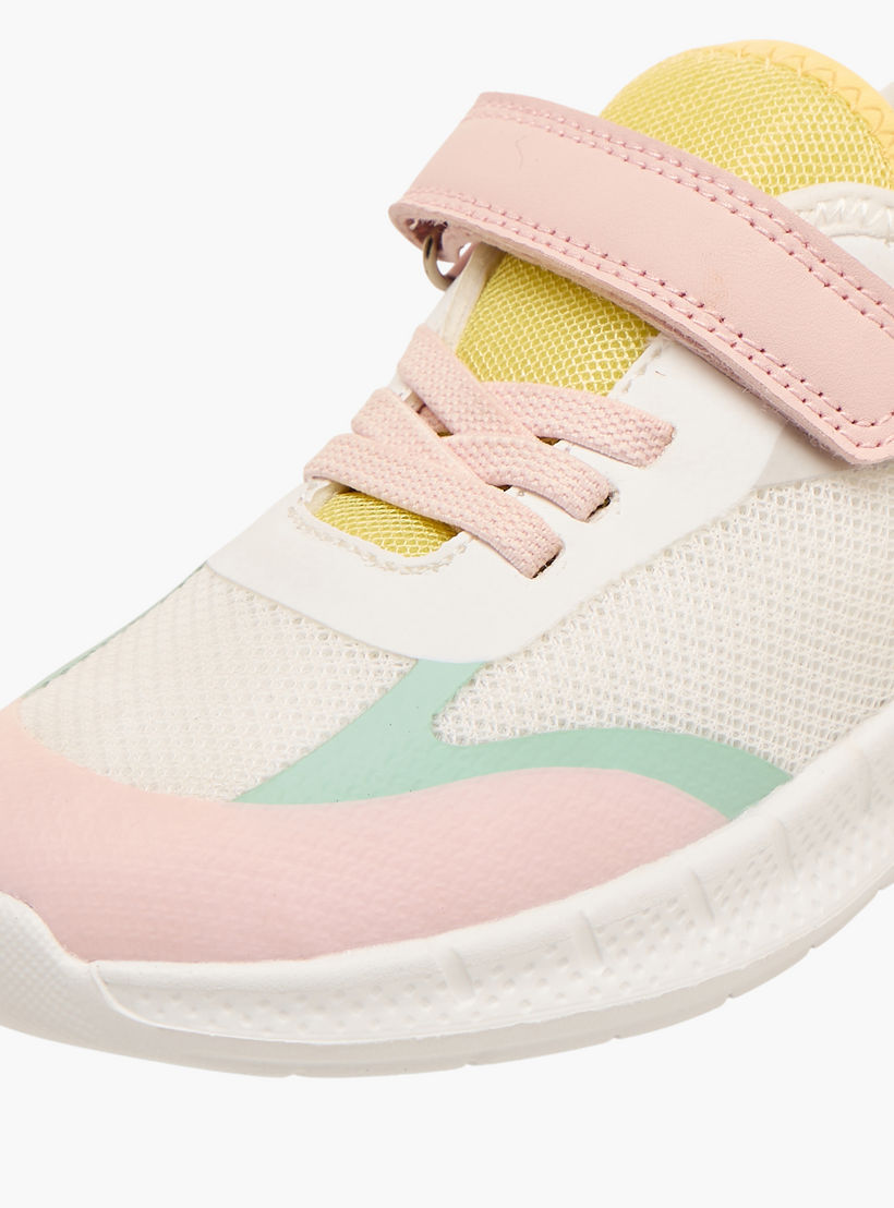 حذاء سنيكرز بشريط لاصق للبنات من جونيورز-girls-shoes-sneakers-image-7