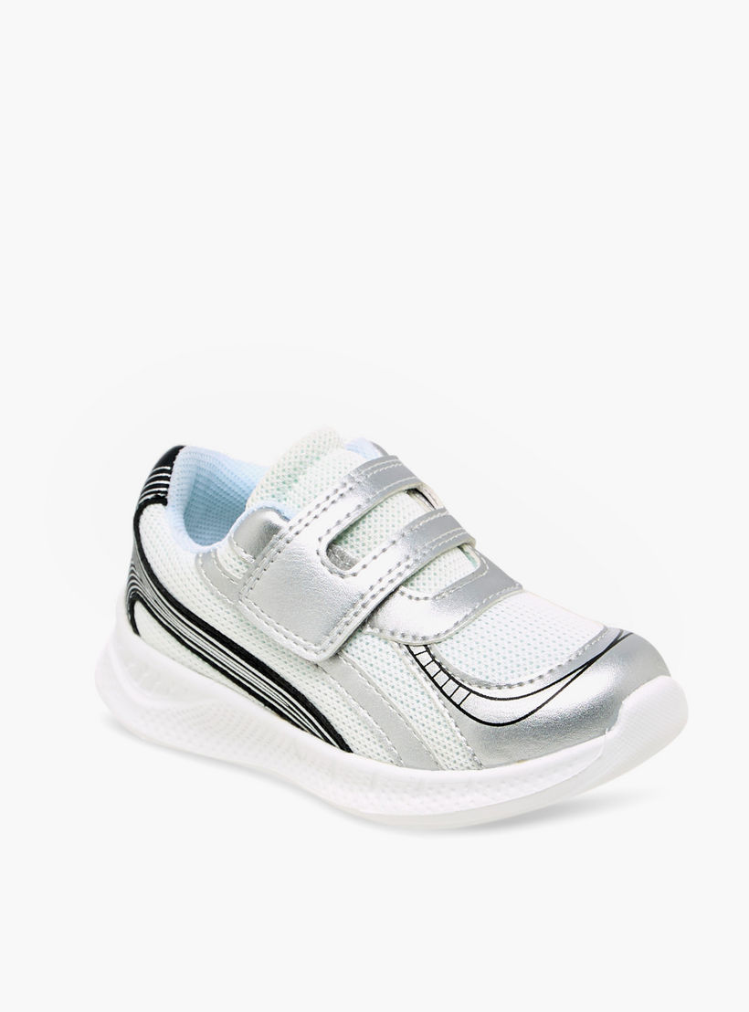 Barefeet Boys Panelled Hook and Loop Sneakers-boys-shoes-sneakers-image-2
