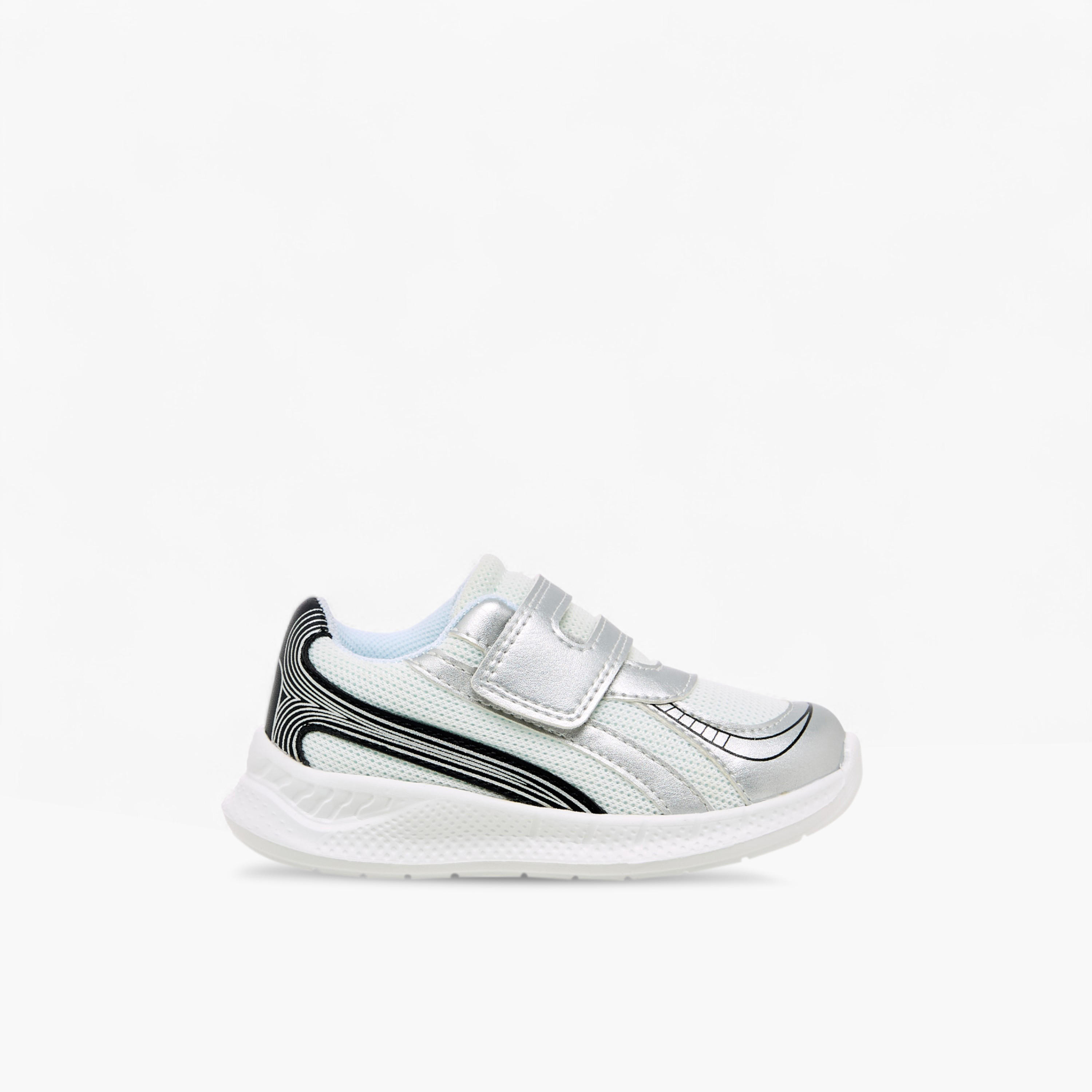 Barefeet Boys Panelled Hook and Loop Sneakers-boys-shoes-sneakers-image-3