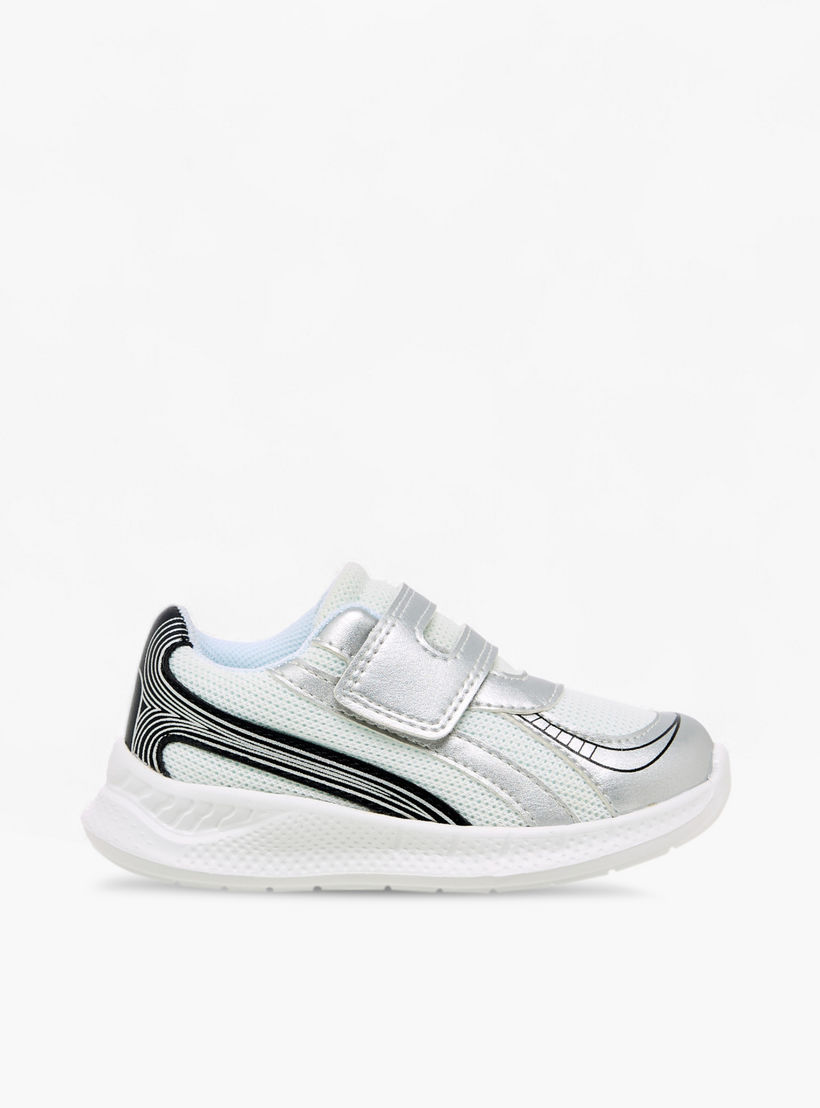 Barefeet Boys Panelled Hook and Loop Sneakers-boys-shoes-sneakers-image-3