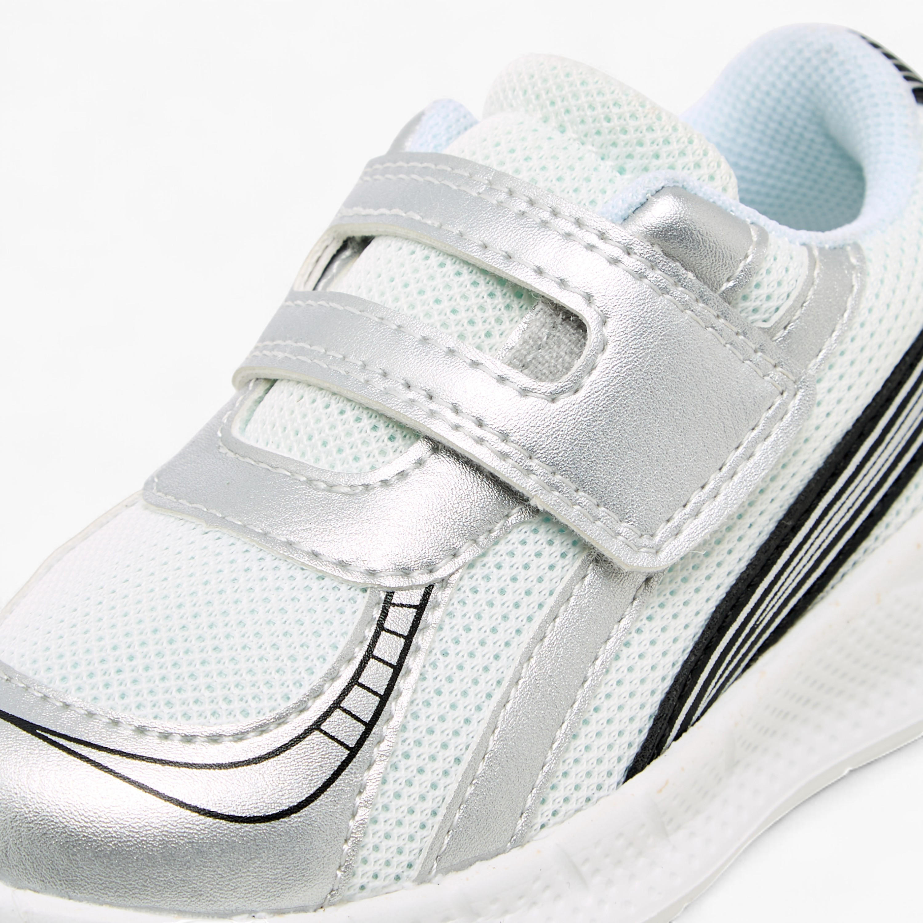 Barefeet Boys Panelled Hook and Loop Sneakers-boys-shoes-sneakers-image-4