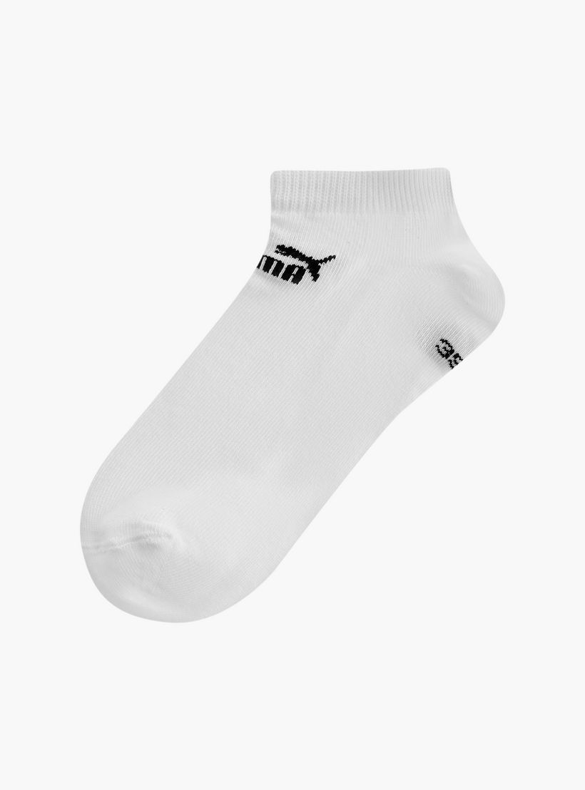 طقم جوارب بطول الكاحل 3 أزواج بطبعات شعار من بوما-men-socks-image-2