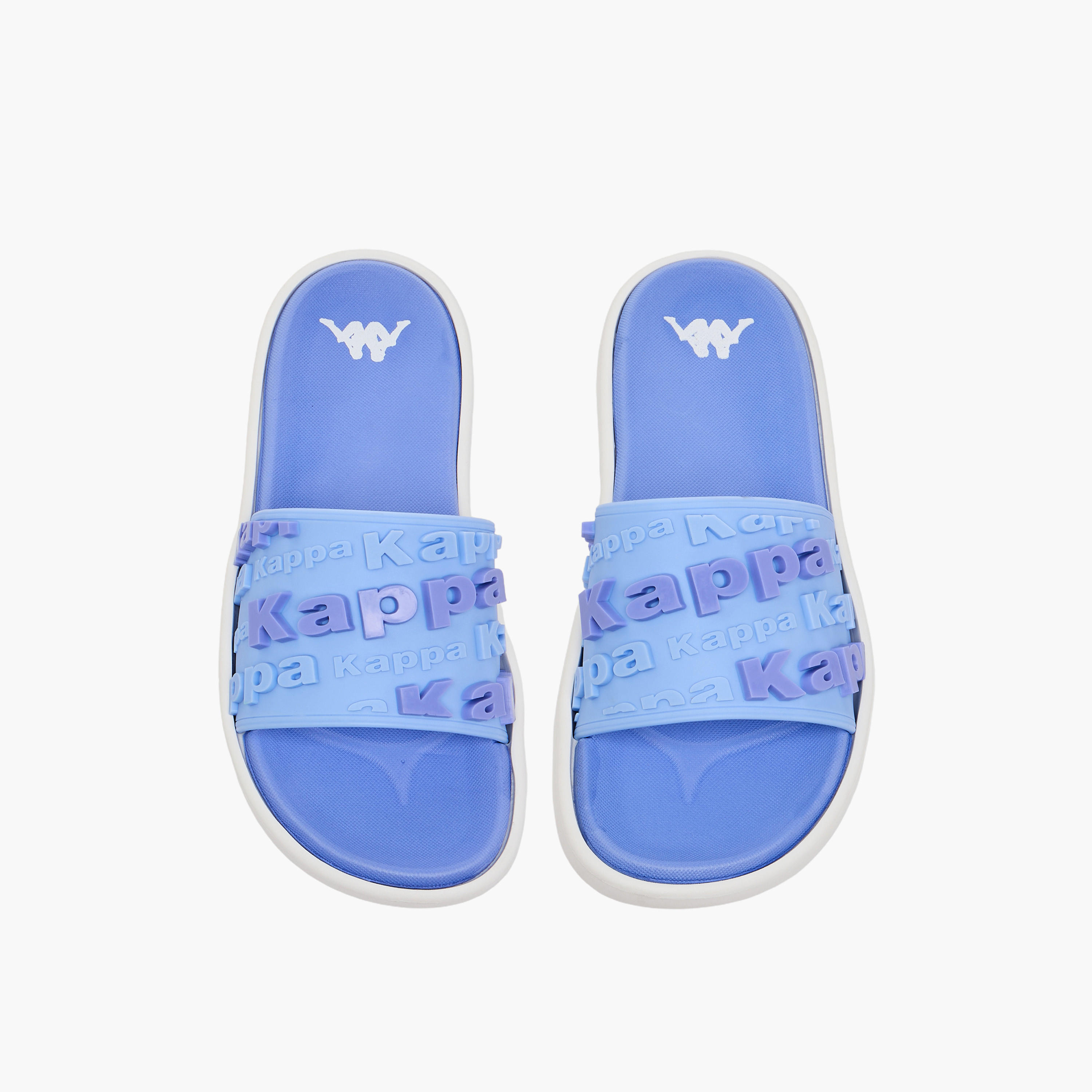 Kappa Women Logo Embossed Slides-women-shoes-flipflopsandslides-image-1