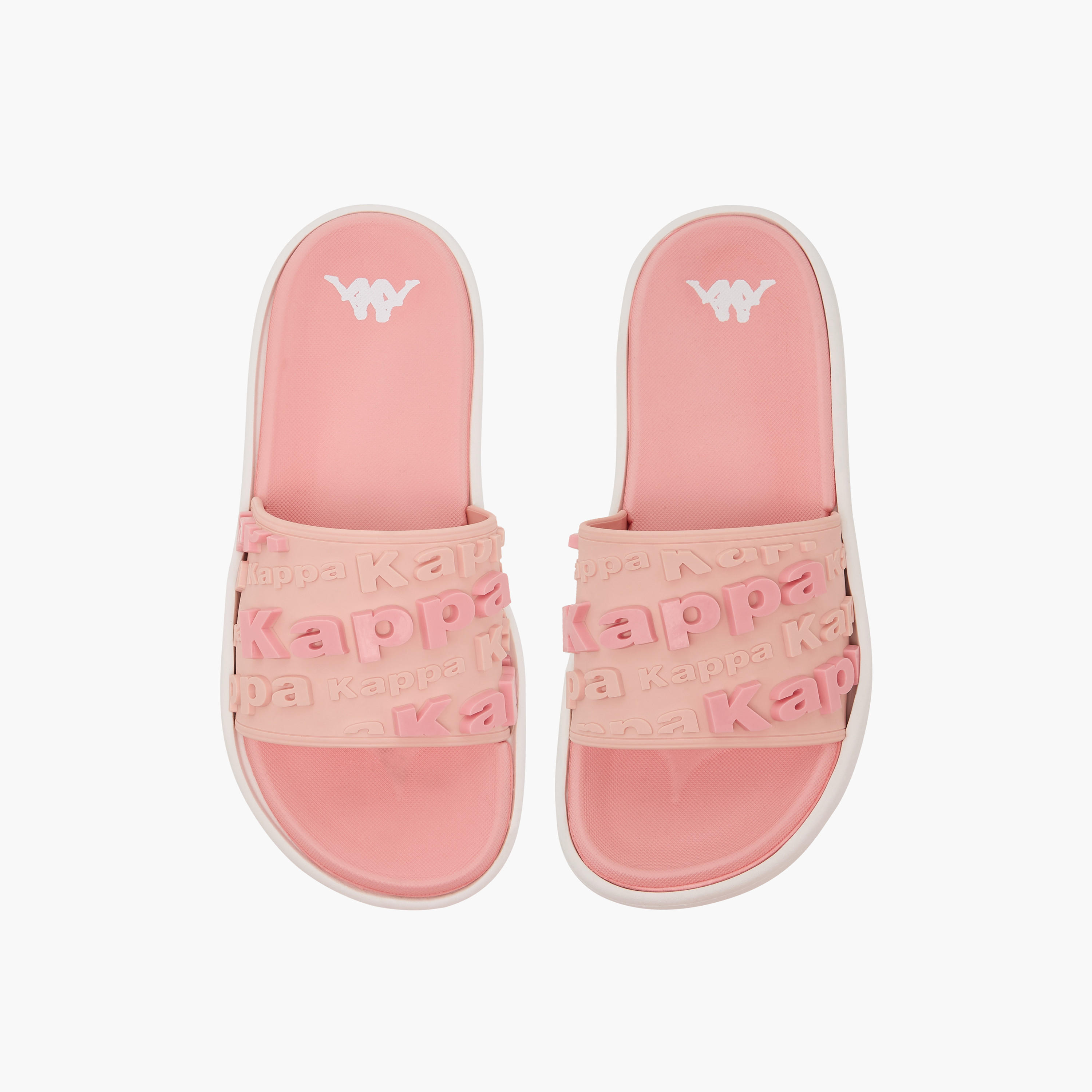 Kappa Women Logo Embossed Slides-women-shoes-flipflopsandslides-image-1