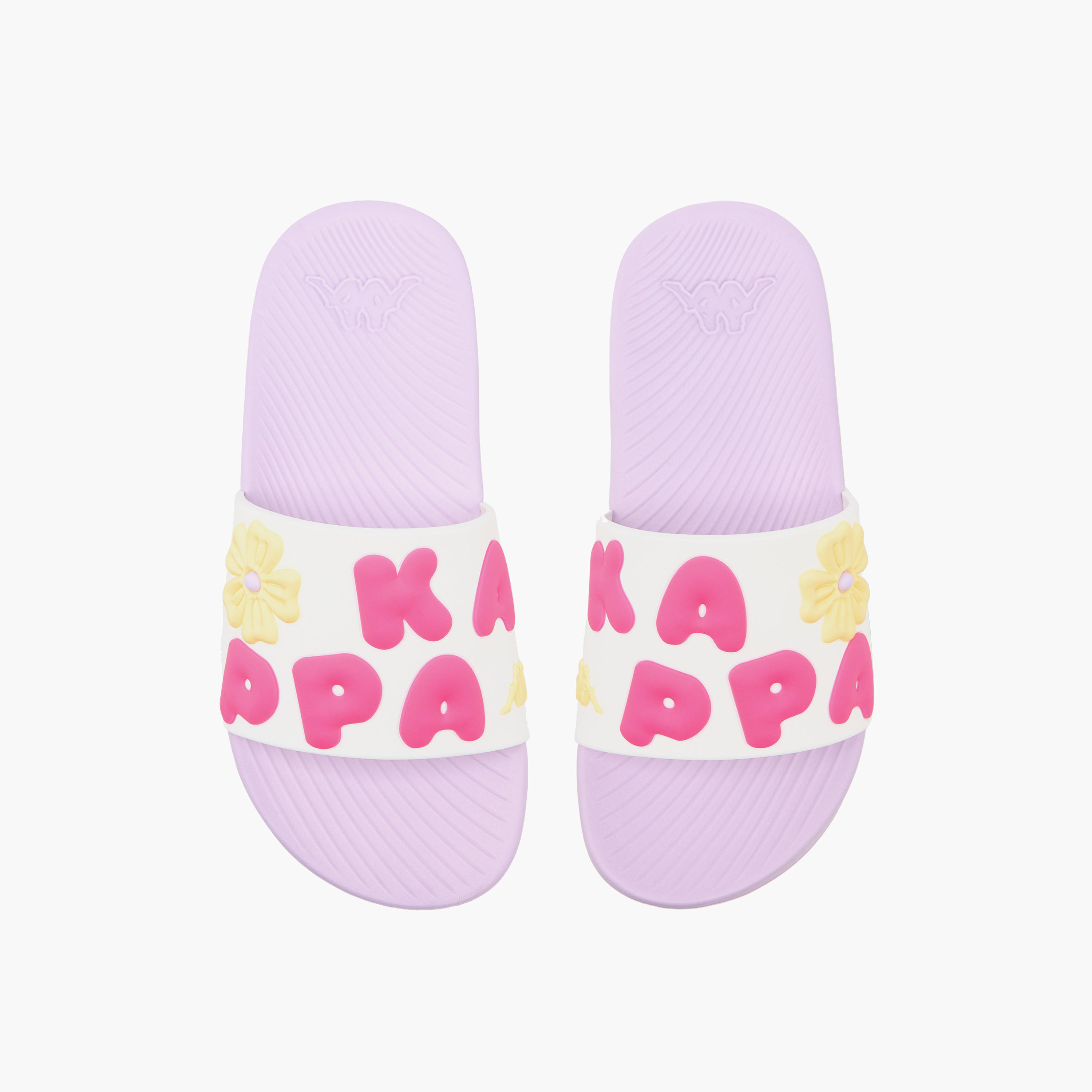Kappa Girls Floral Print Slides-girls-shoes-flipflopsandslides-image-1