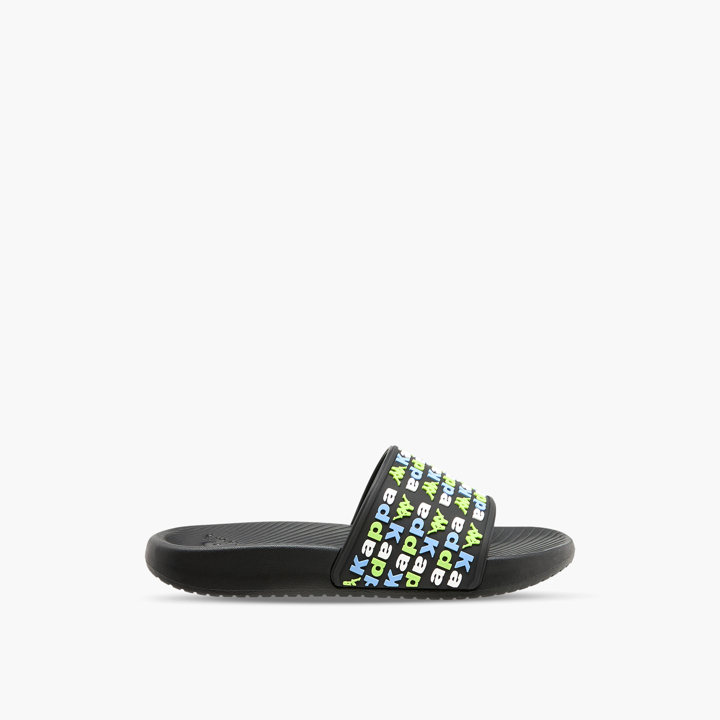 Kappa Boys Logo Embossed Slides-boys-shoes-flipflopsandslides-image-2