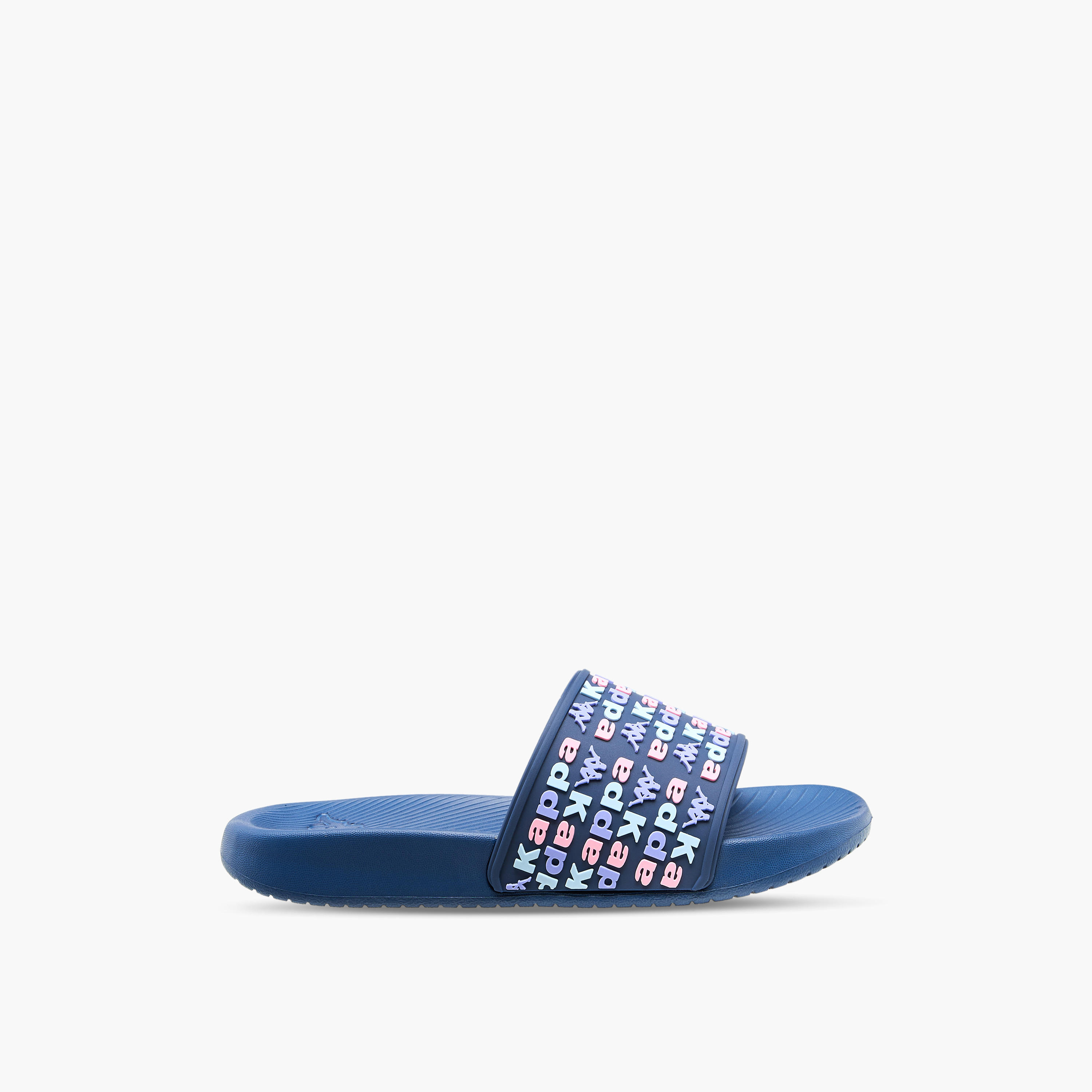 Kappa Girls Logo Embossed Slides-girls-shoes-flipflopsandslides-image-2