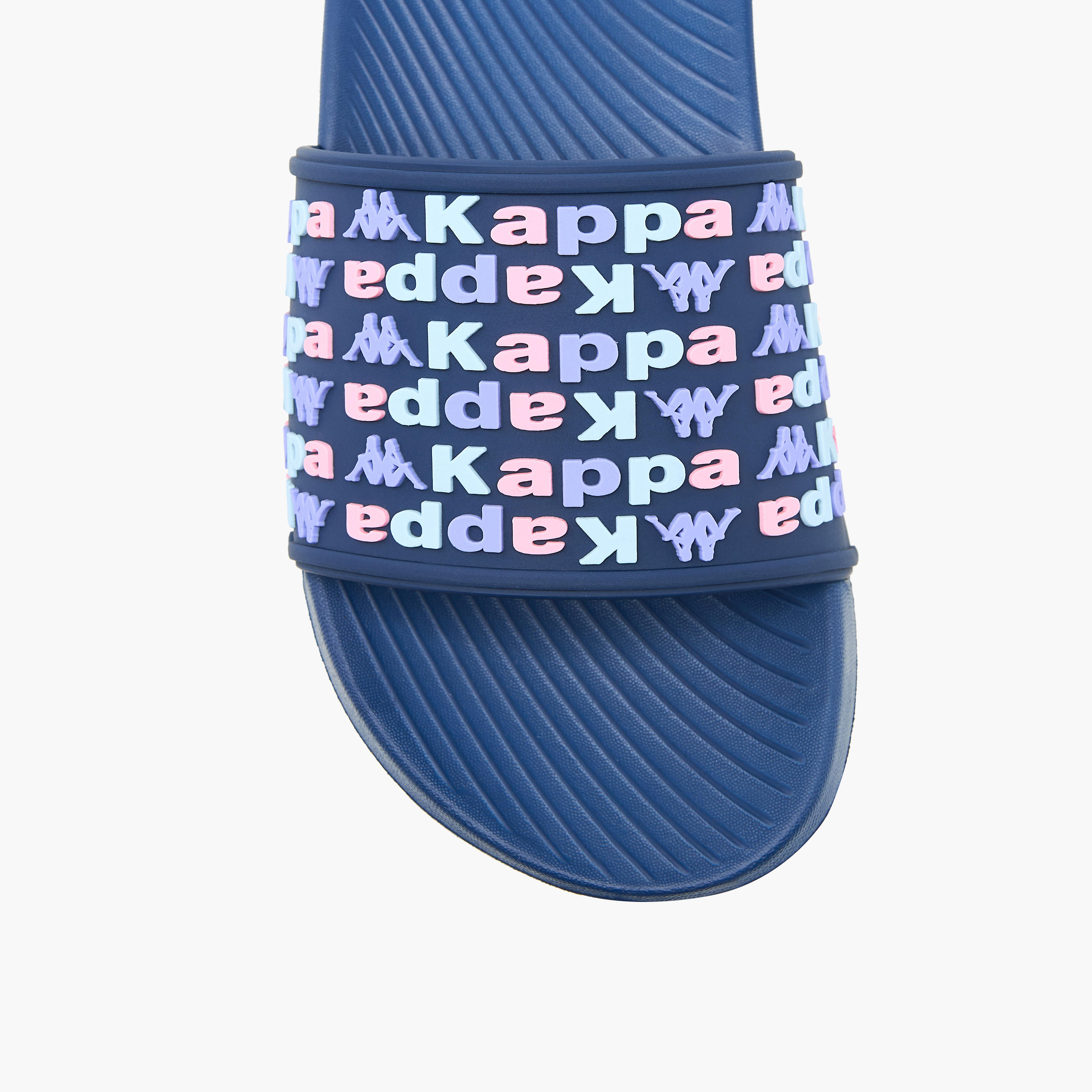Kappa Girls Logo Embossed Slides-girls-shoes-flipflopsandslides-image-3