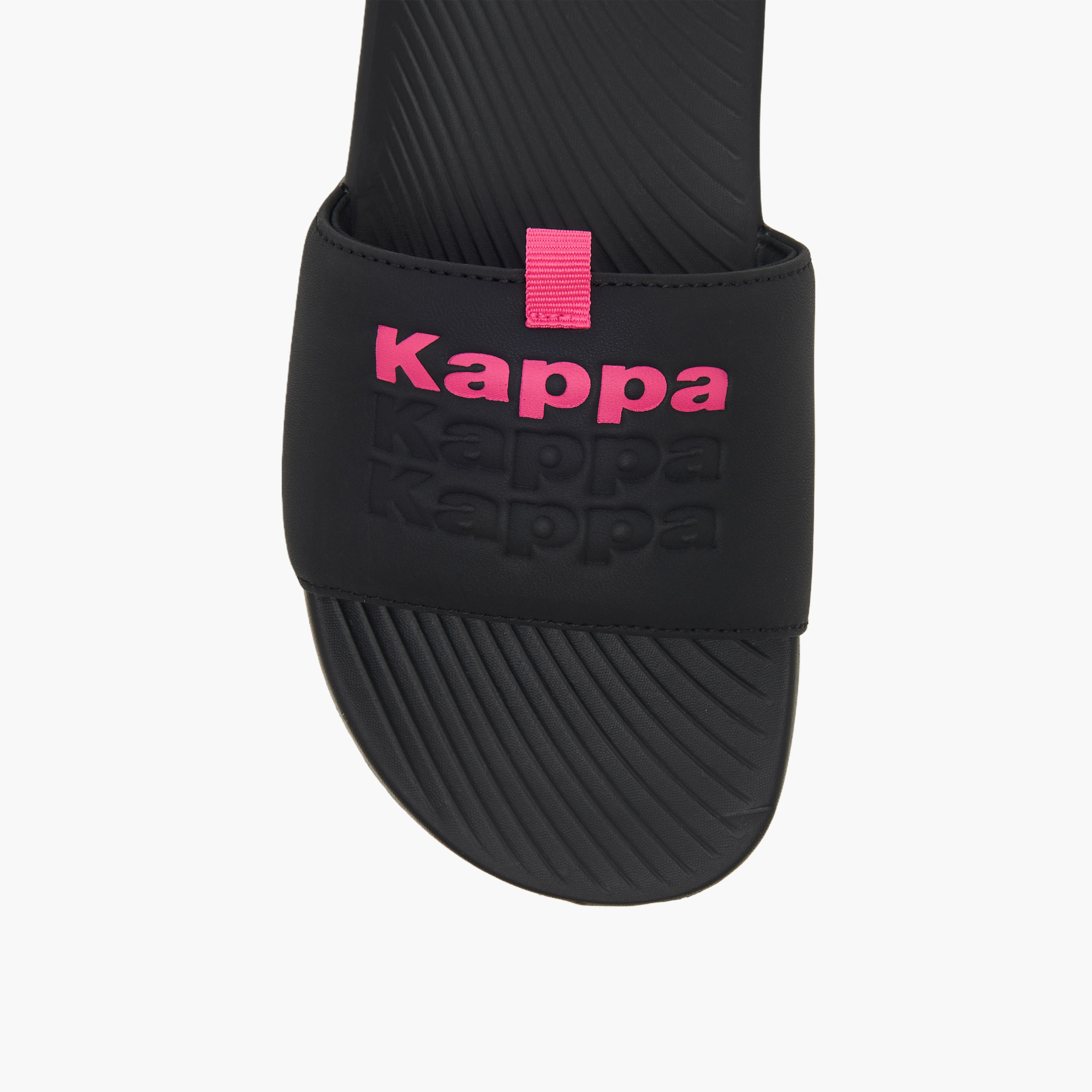 Kappa Women Logo Embossed Slides-women-shoes-flats-slides-image-3