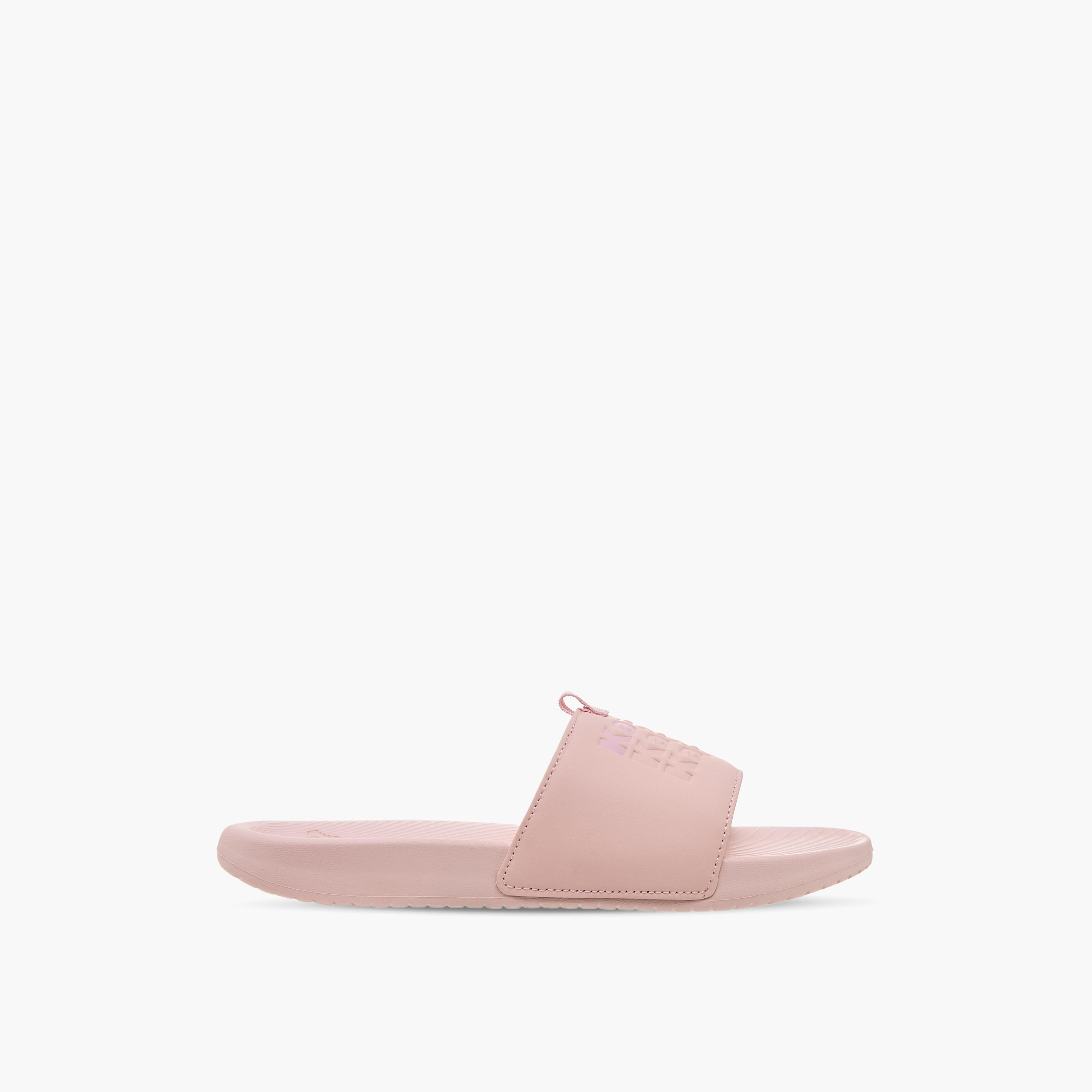 Kappa Women Logo Embossed Slides-women-shoes-flats-slides-image-2