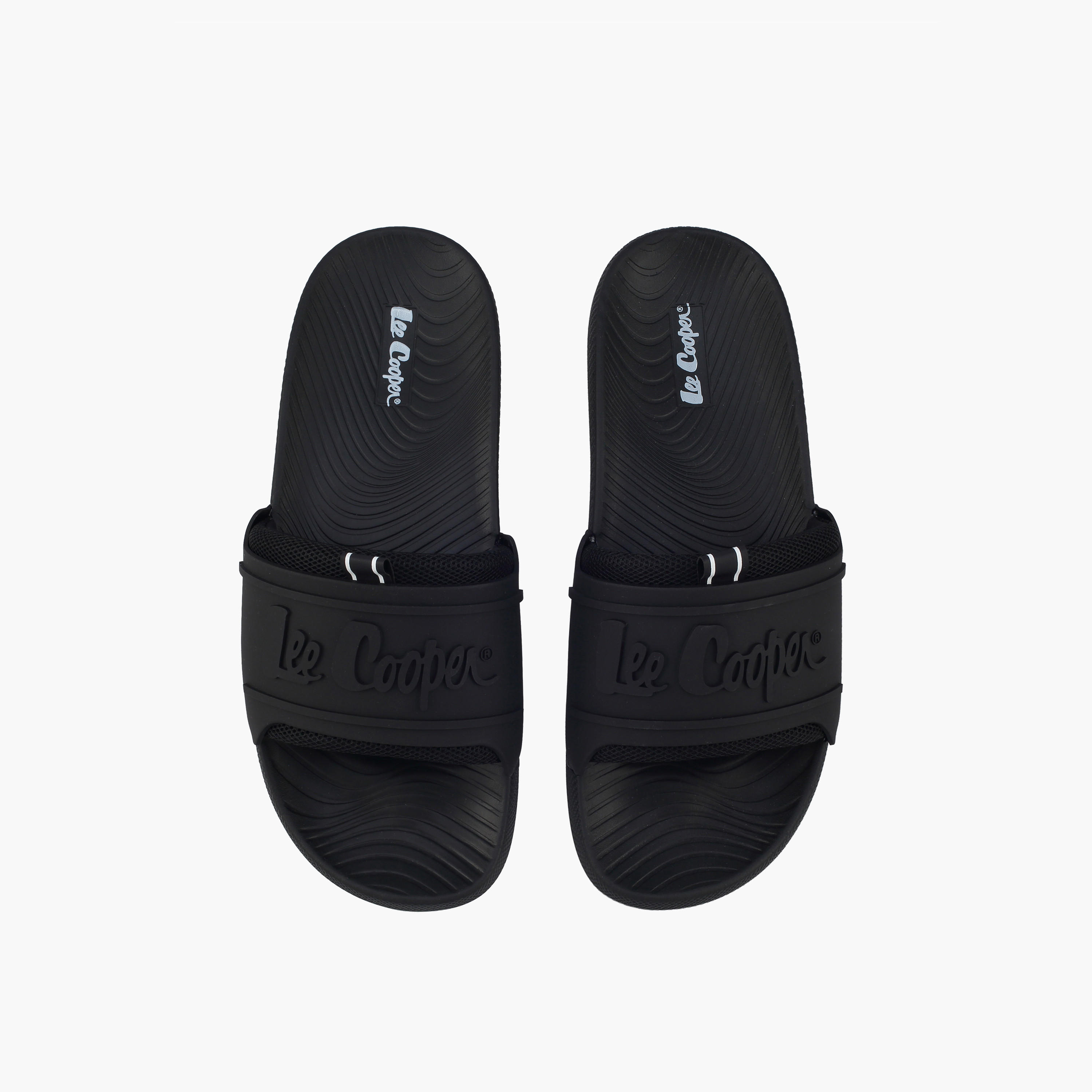 Lee Cooper Men Embossed Slides-men-shoes-flipflopsandslides-image-1
